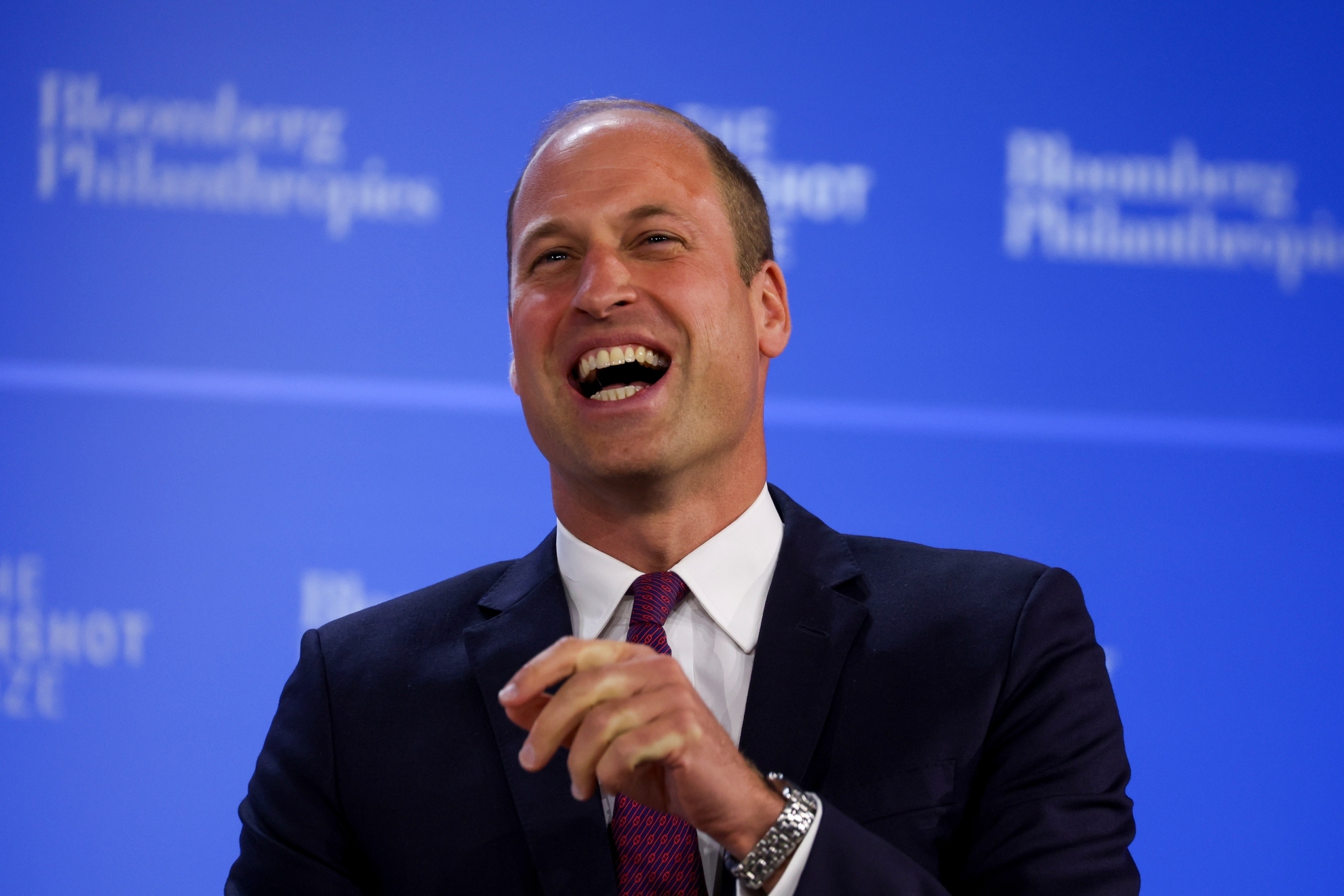 Prince William during a summit in New York City
