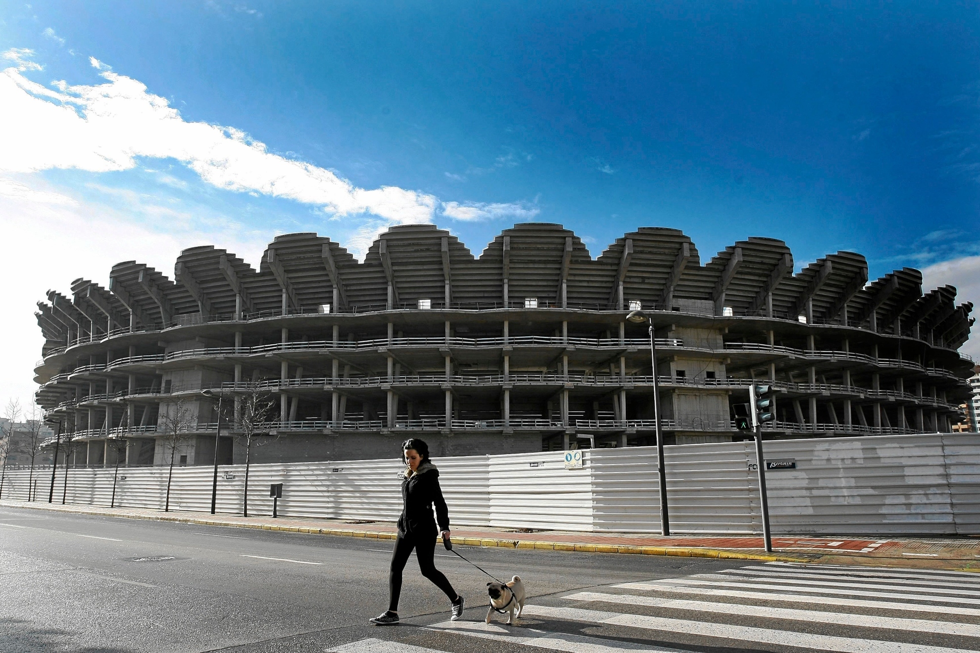 El nuevo estadio del Valencia, entre el convenio urban�stico y las exigencias pol�ticas