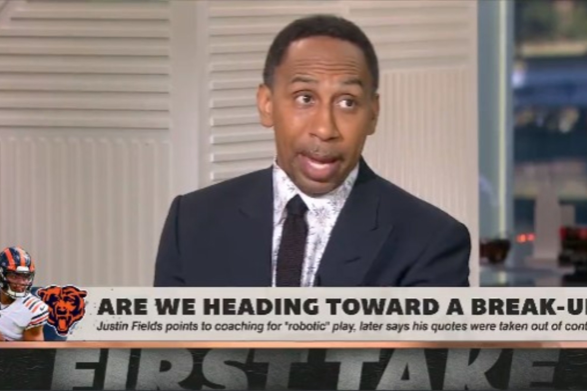 Stephen A. Smith joins Bears roasting, calls team trash... and thats not all