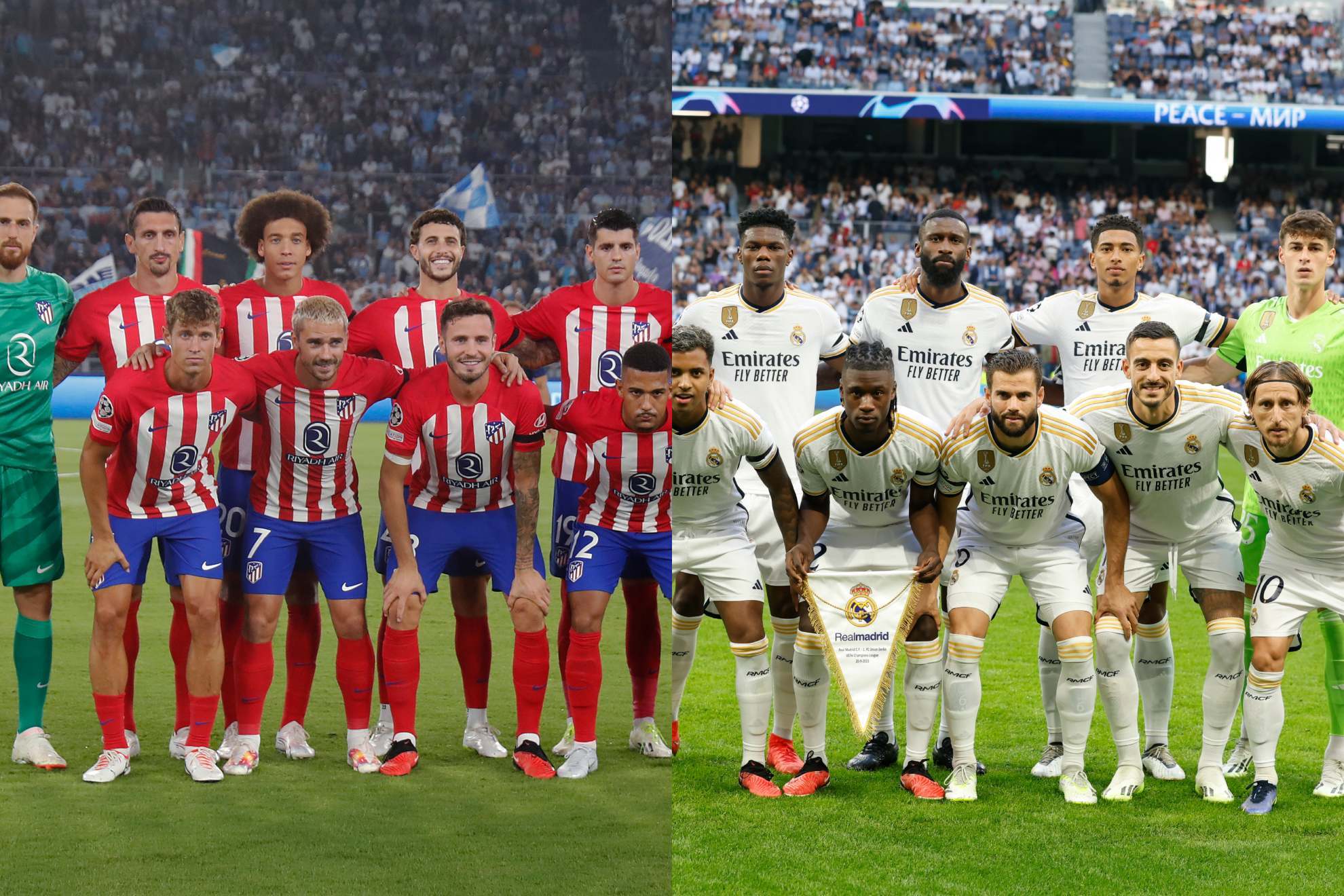 Alineaciones probables del Atlético de Madrid y Real Madrid hoy, derbi madrileño en LaLiga EA Sports