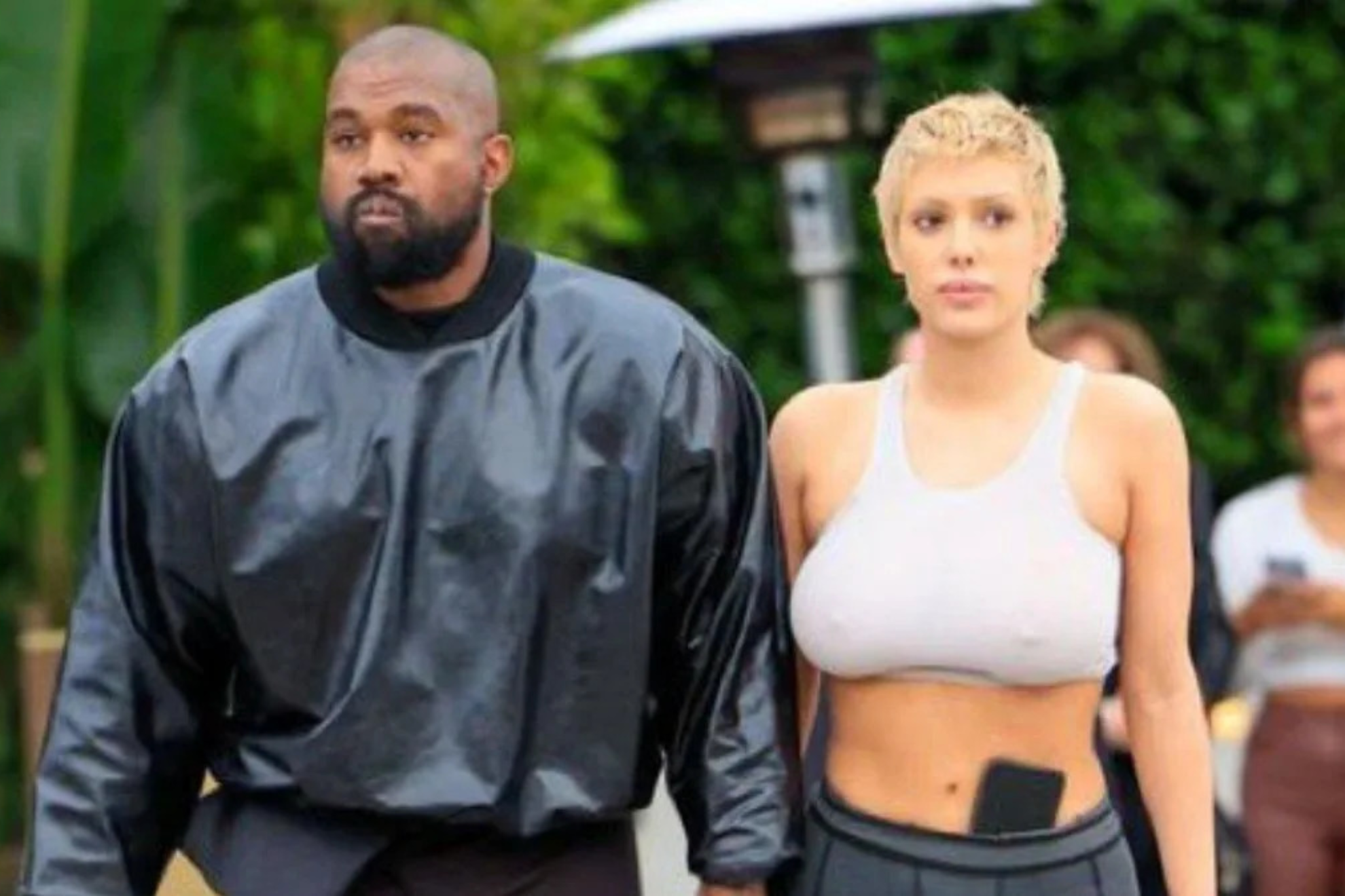 Kanye West's wife Bianca Censori causes a stir on streets of Florence with 'inappropriate' outfit