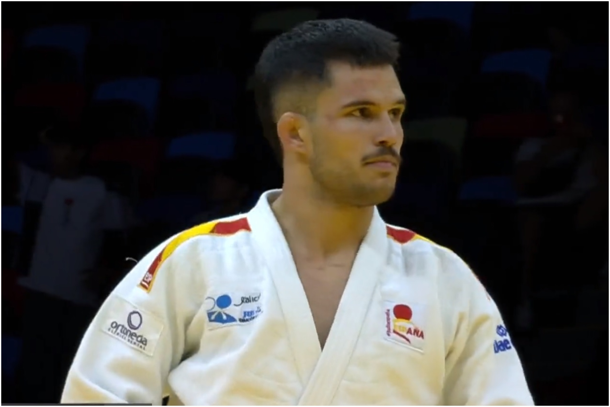 David García, tras ganar el combate por el bronce.