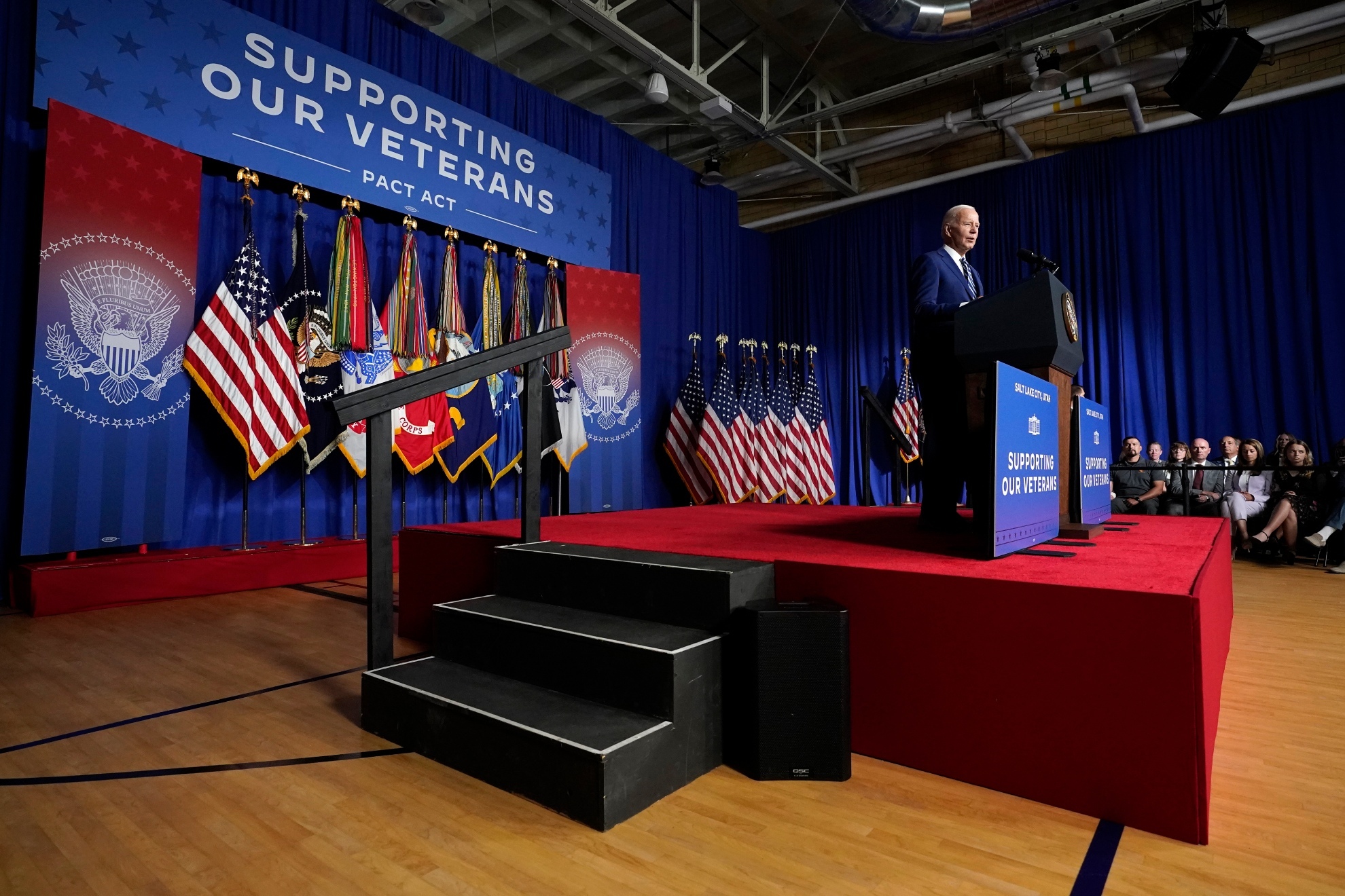 President Joe Biden's speech for veterans