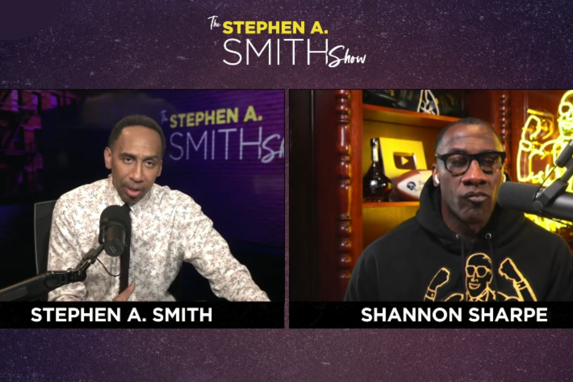 Shannon Sharpe throws Skip Bayless under the bus on The Stephen A. Smith Show