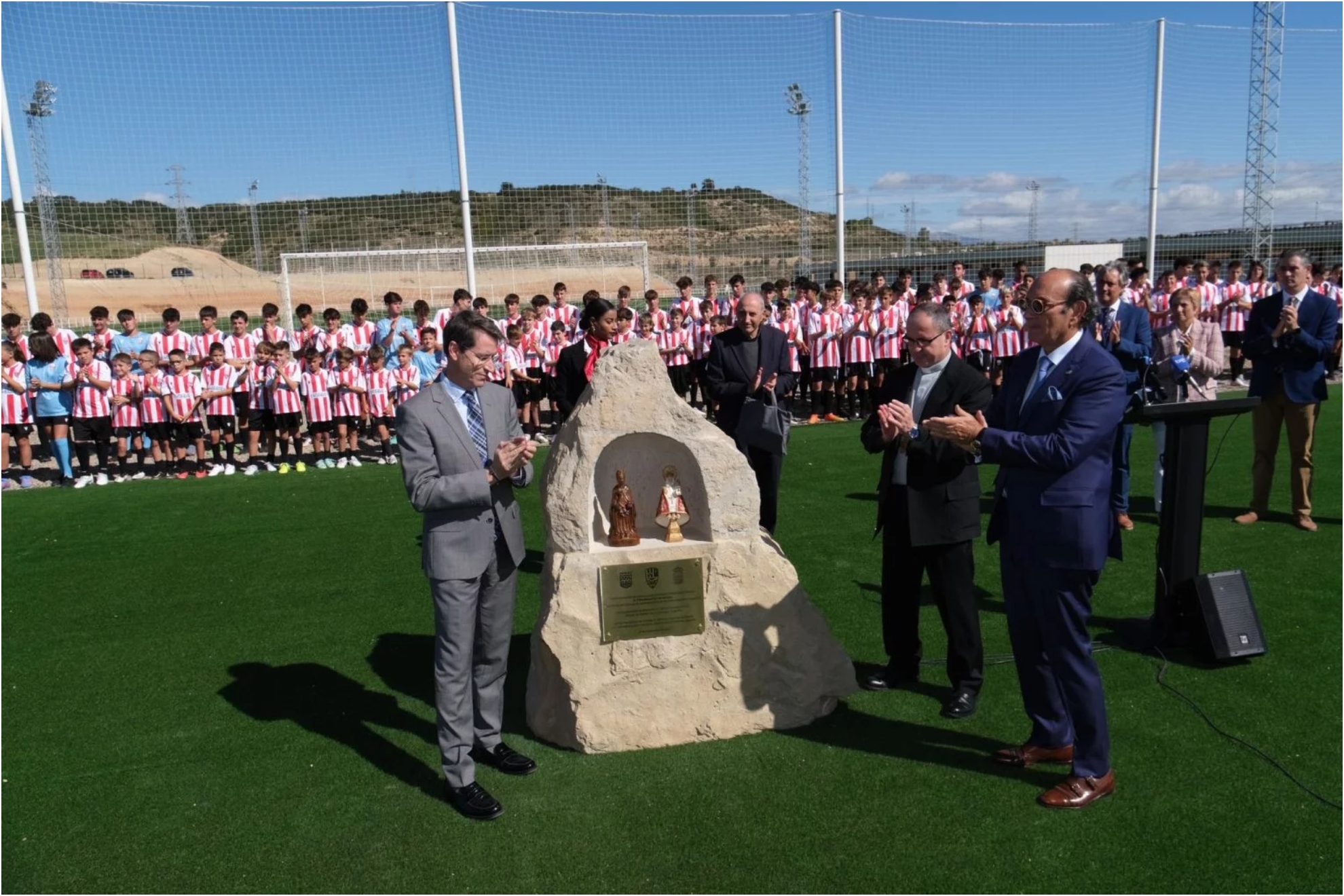 Inaugurada la ciudad deportiva de la UD Logroñés, la séptima más grande de España: "Era clave para el crecimiento del club"