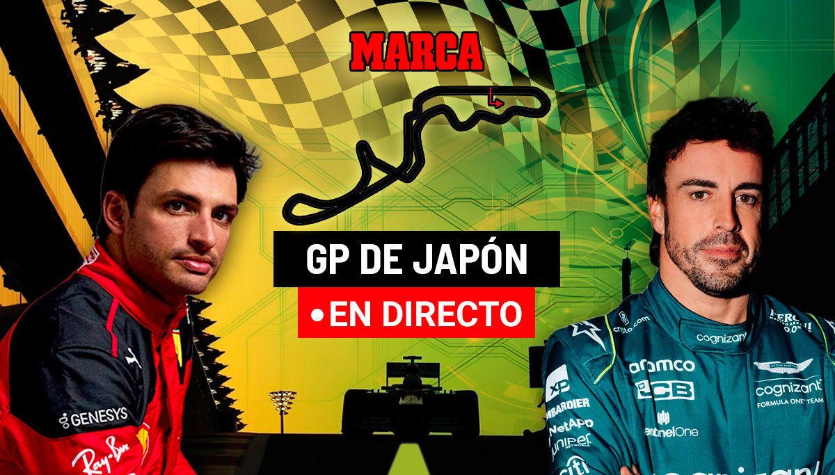 Carrera F1 del GP de Japón en directo | Alonso y Sainz en Suzuka hoy en vivo