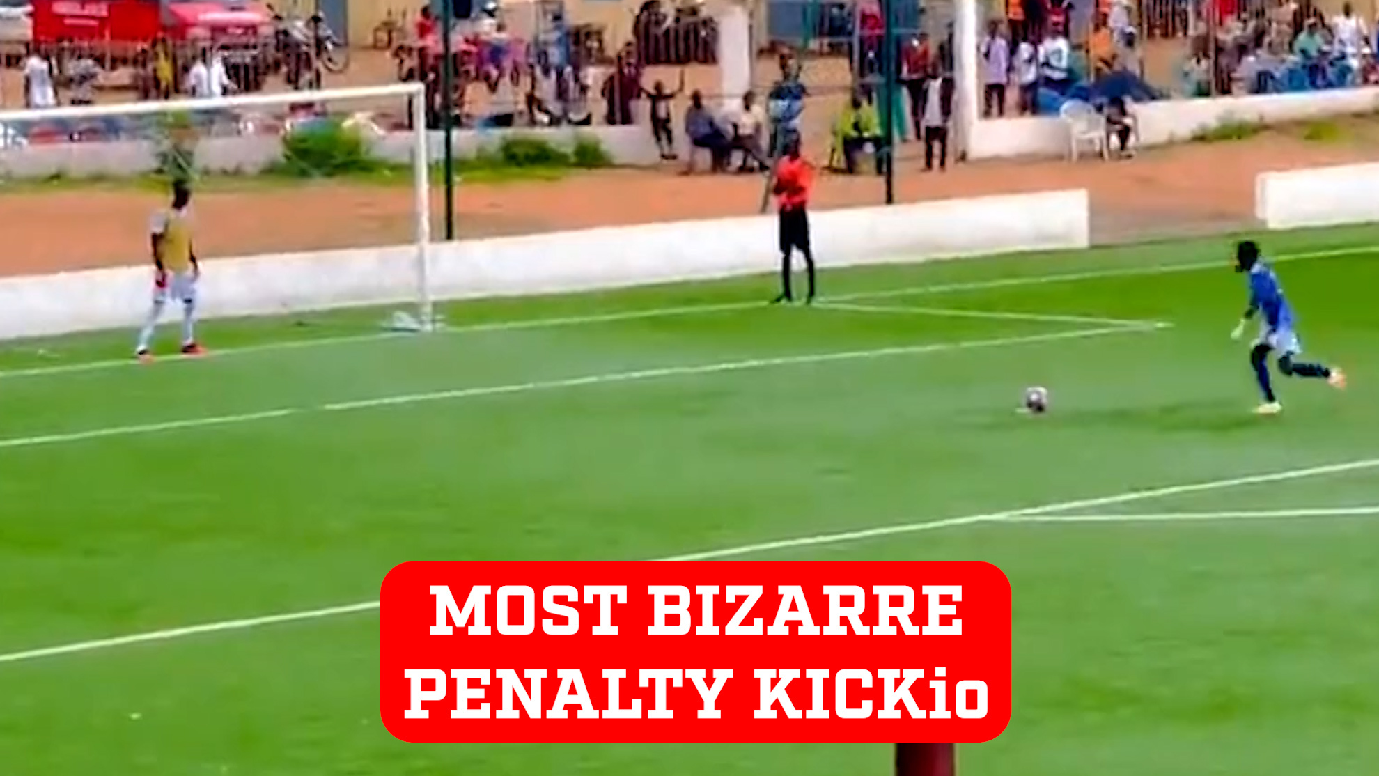 The most bizarre penalty kick in soccer history