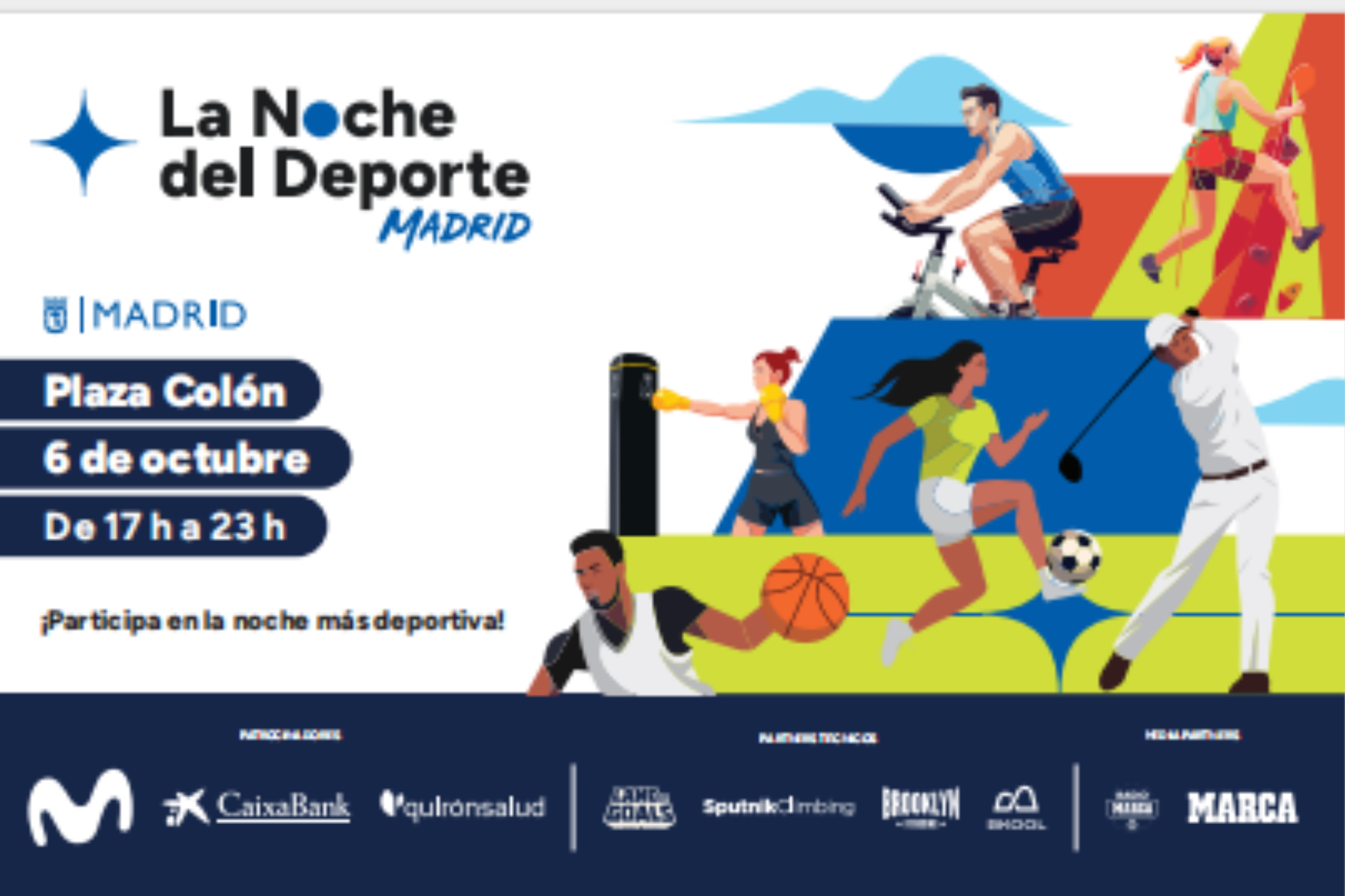 La Noche  del Deporte llega a Madrid