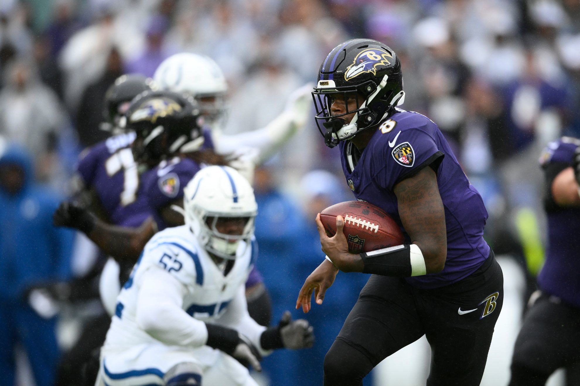 Lamar Jackson ticked off after Ravens fail to put Colts away in OT