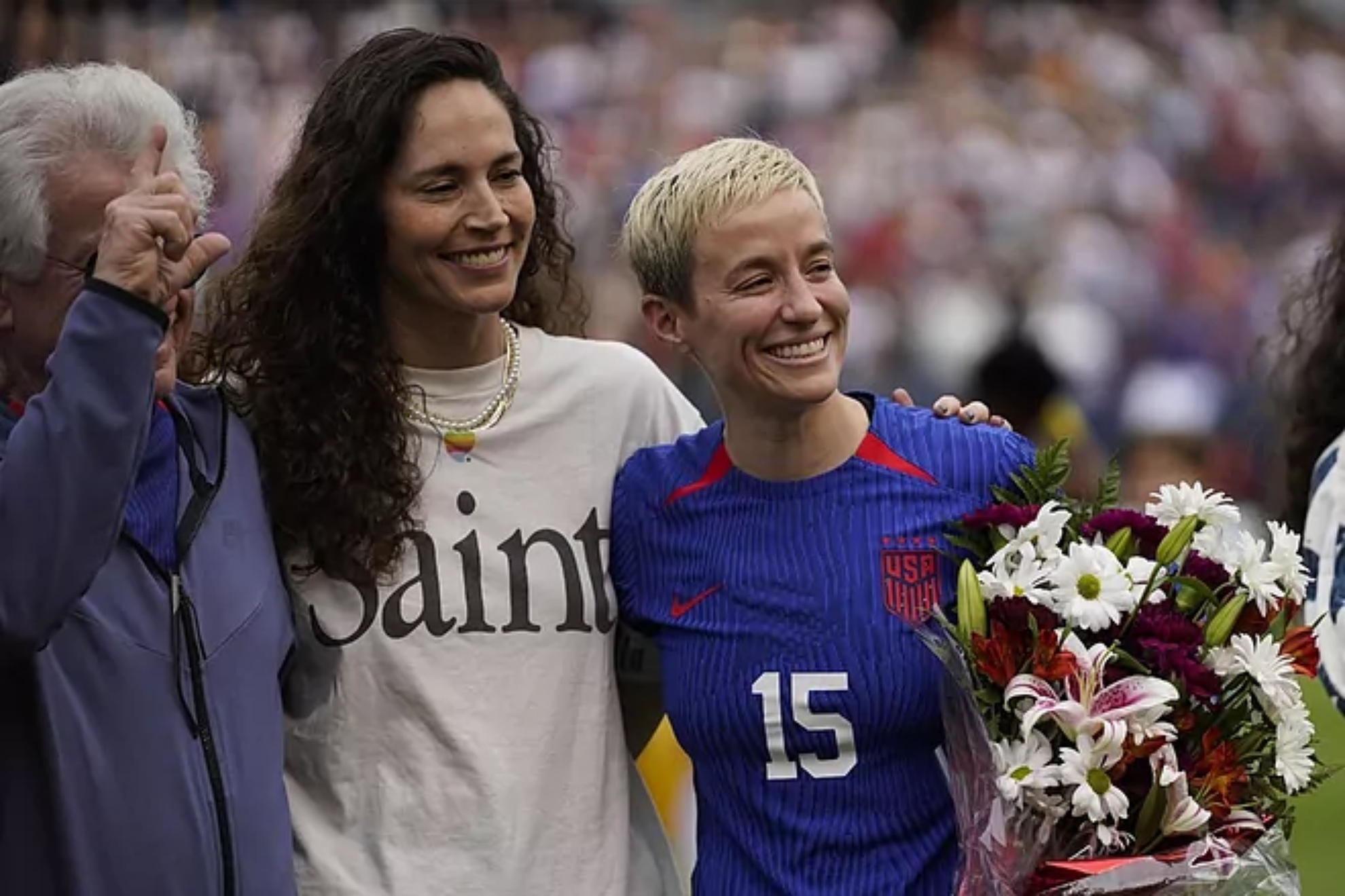 Megan Rapinoe bids emotional farewell to the USWNT as a women's soccer icon