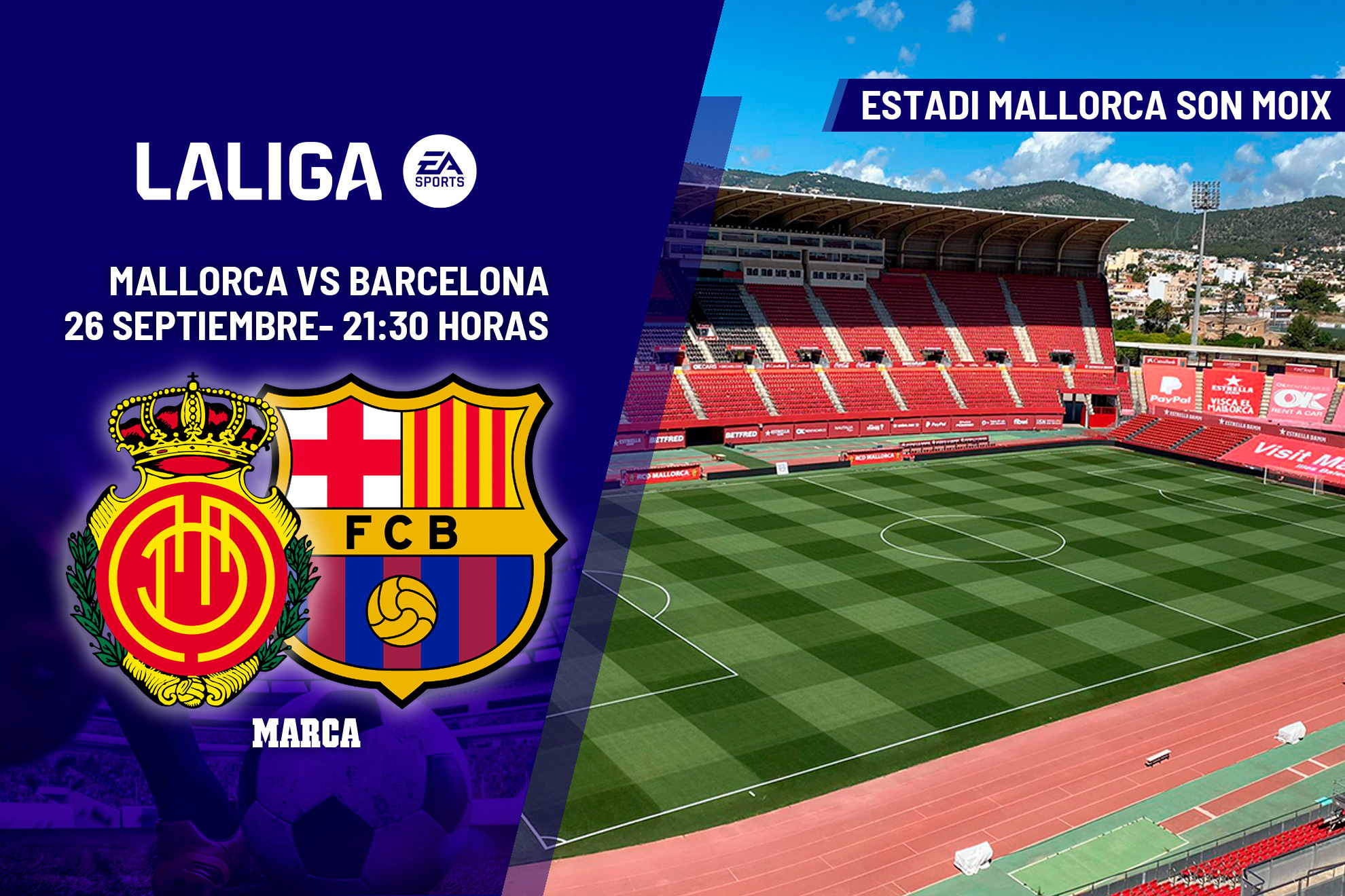 Mallorca - Barcelona: horario, canal y dónde ver en TV y online LaLiga EA Sports