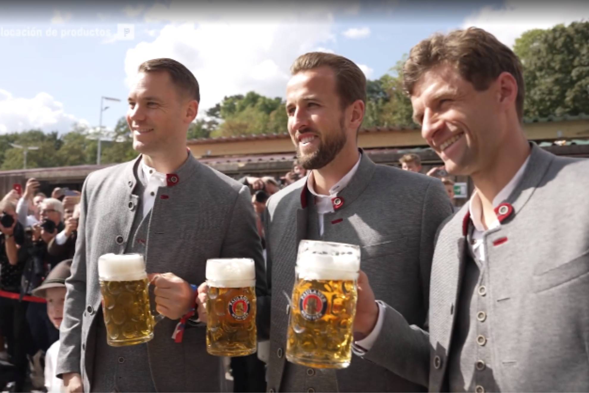 Kane y su primer Oktoberfest: así lo festejó el Bayern