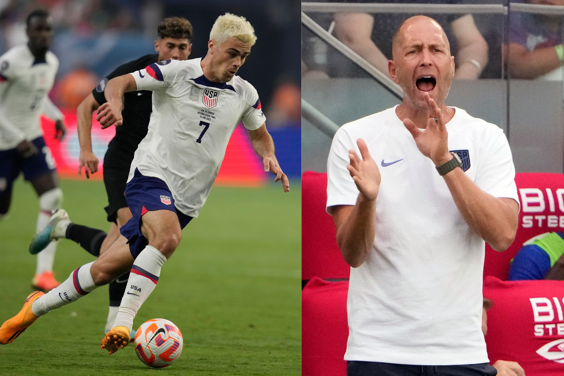 Reyna and Berhalter had a highly-publicized feud last year.