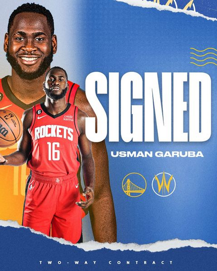 Los Warriors hacen oficial la contratación del español Usman Garuba: claves y limitaciones del contrato