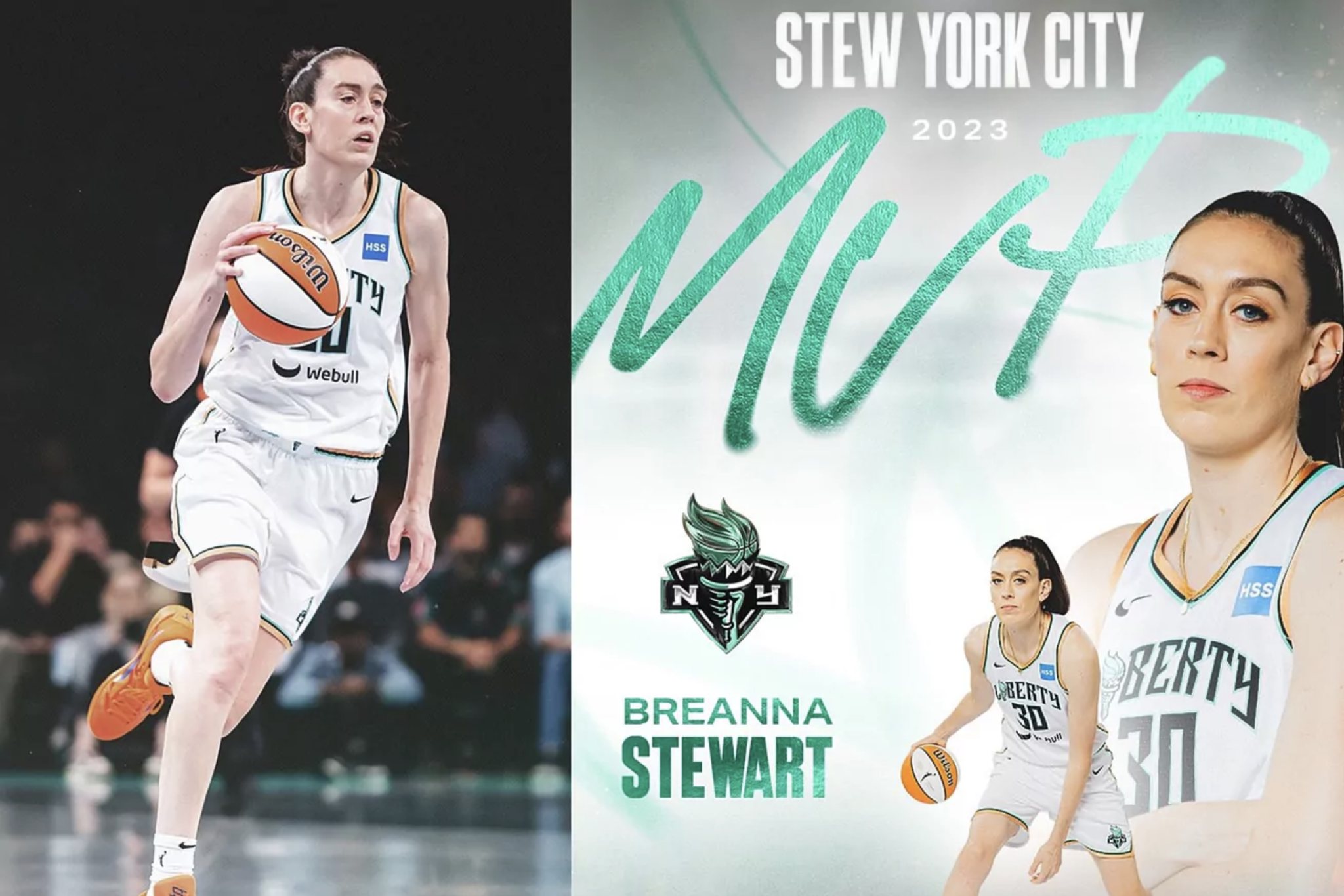 Breanna Stewart named WNBA MVP after setting all-time points record