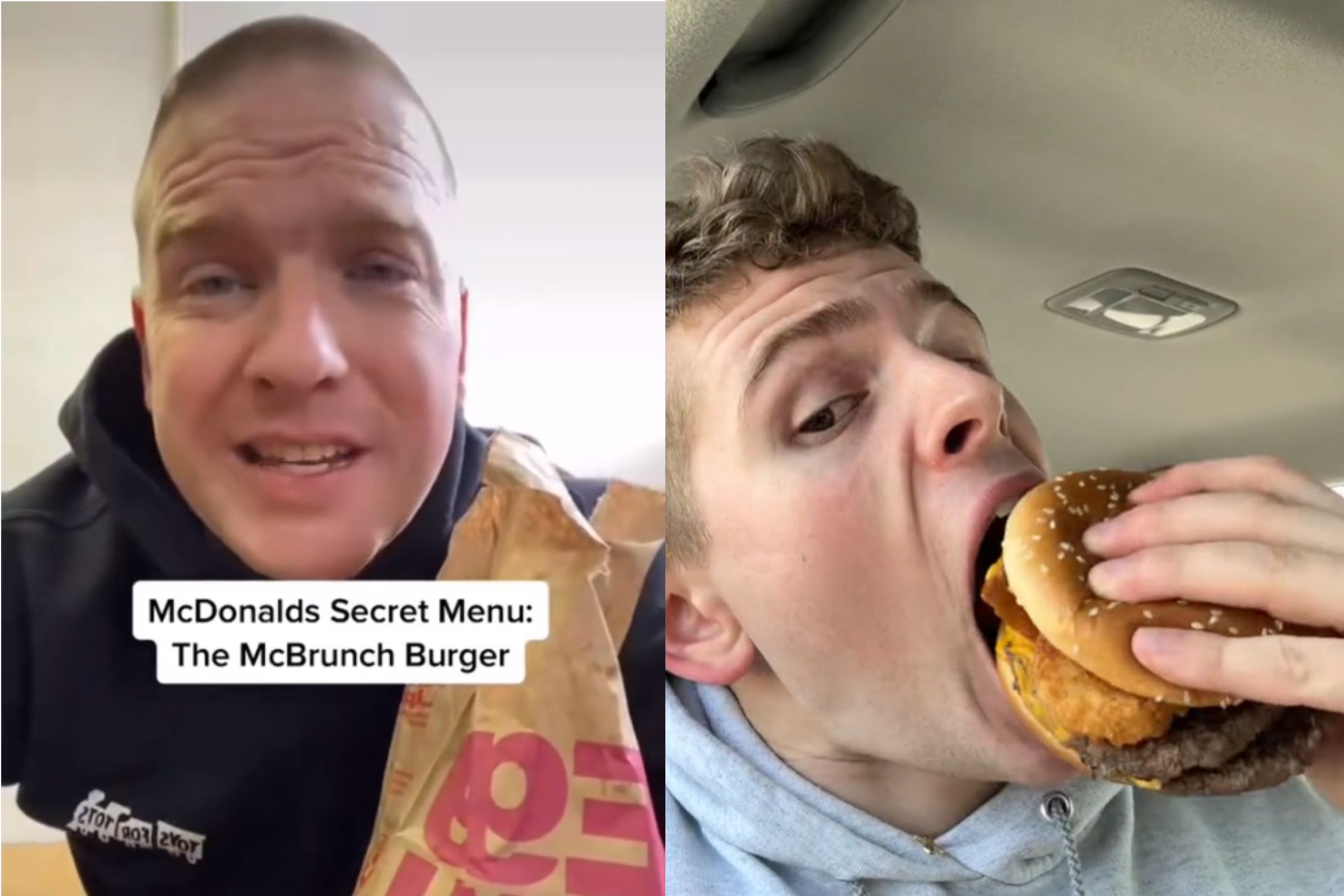 A TikTok user uncovering the existence of McDonald's 'McBrunch' or 'Mc10:35' burger sent users on a mission to order the hidden menu item.