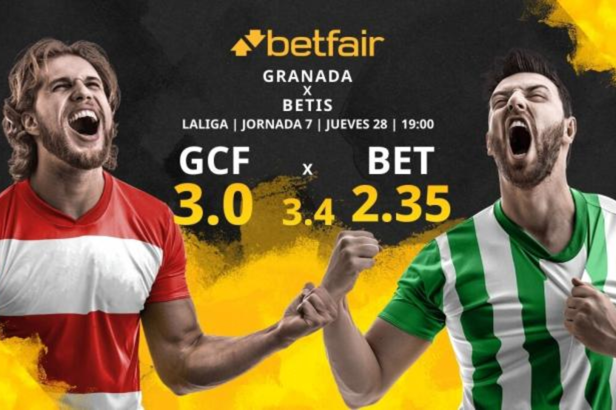 Granada CF vs Real Betis: estadísticas y pronósticos