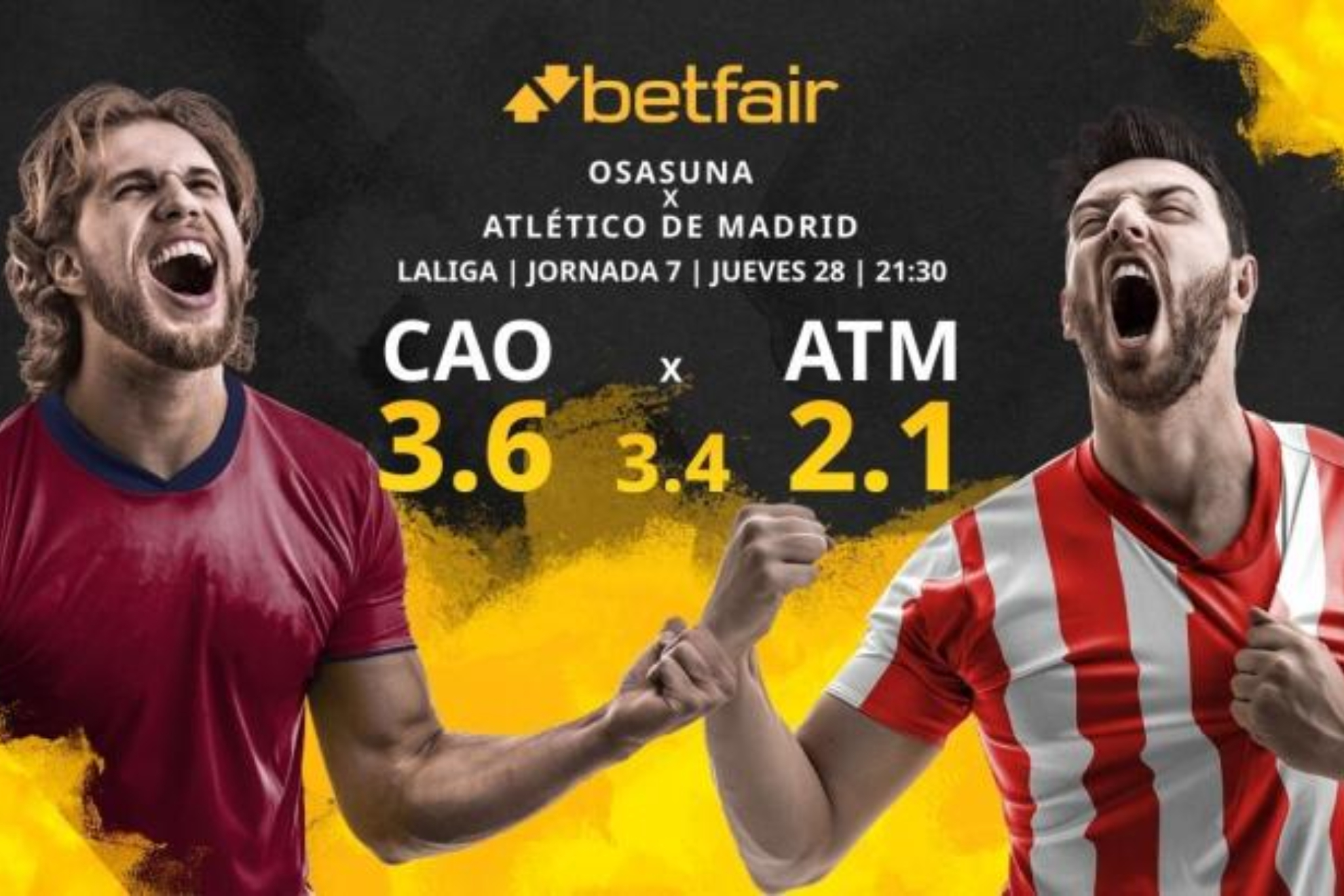 CA Osasuna vs Atlético de Madrid: estadísticas y pronósticos