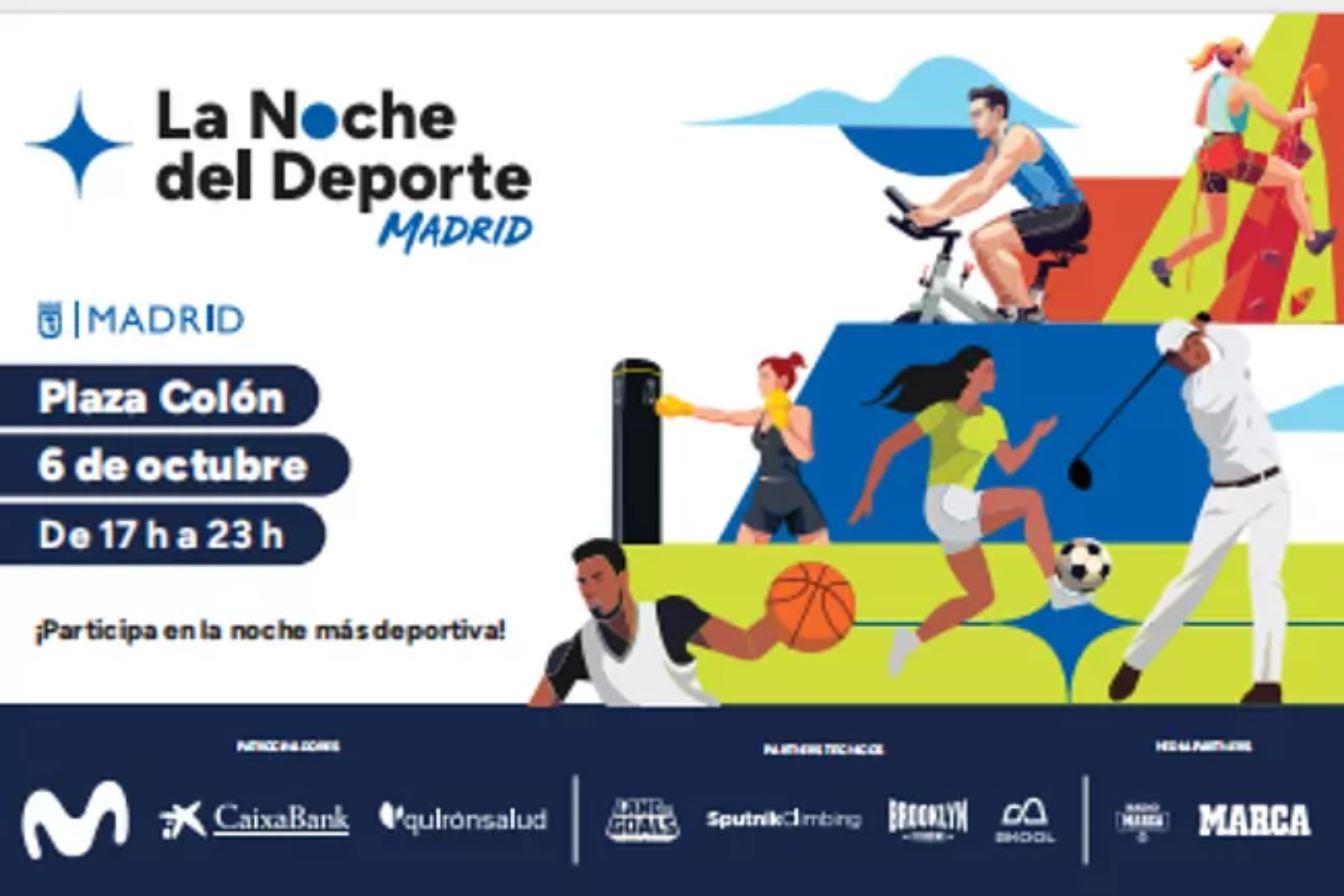La Noche del Deporte de Madrid, acto de presentacin en directo