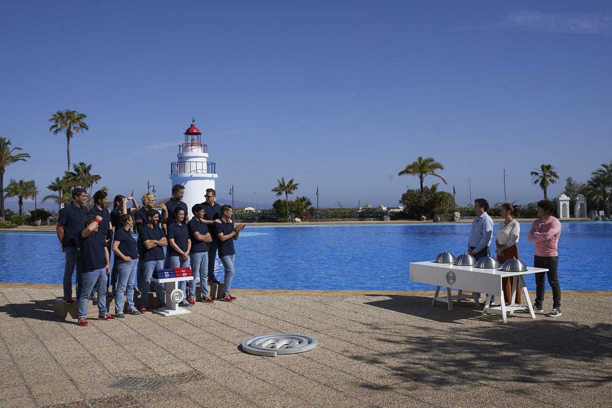 Los concursantes en la prueba de 'MasterChef Celebrity 8' en Ceuta