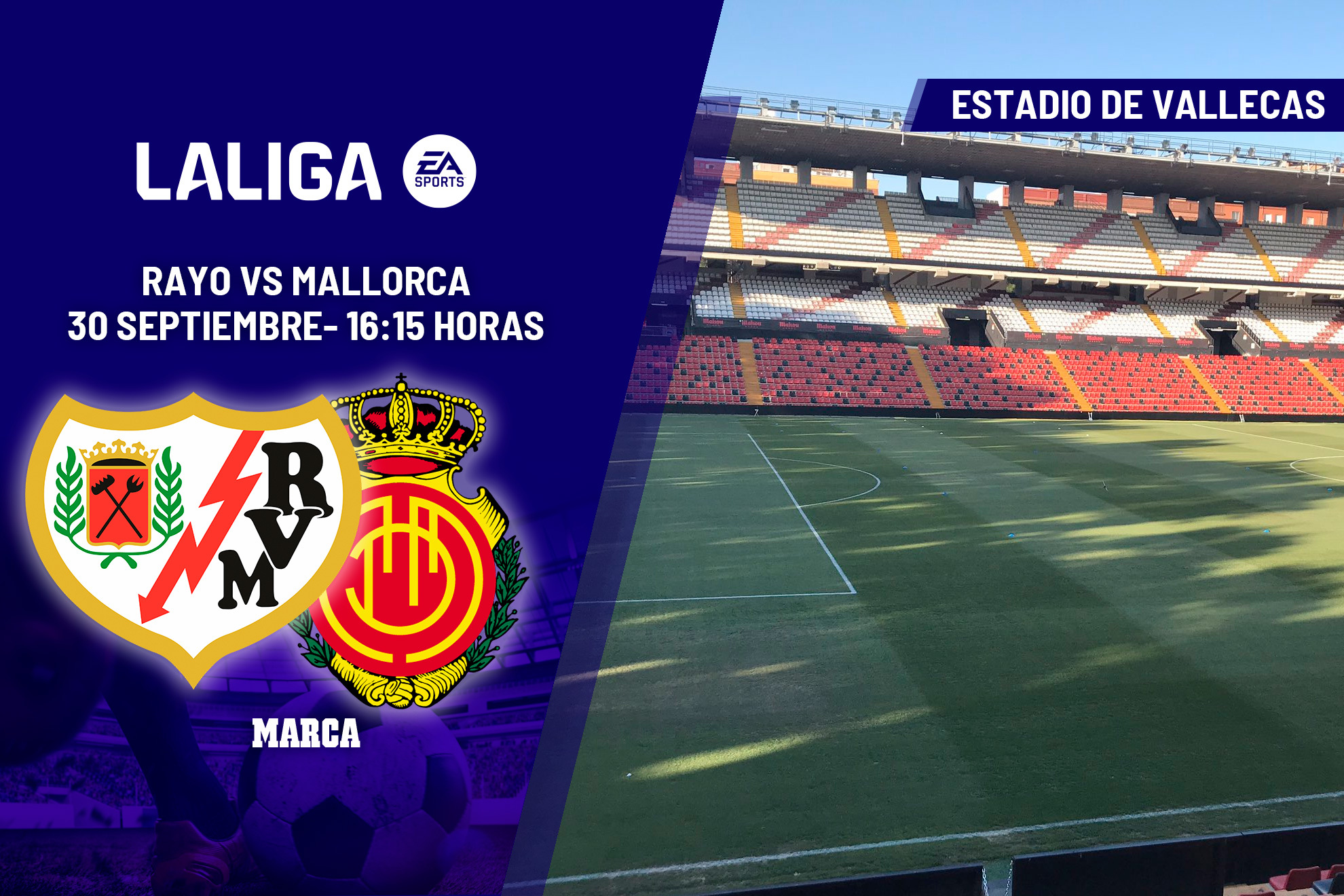 Rayo Vallecano - Mallorca: horario y dónde ver en TV hoy el partido de la jornada 8 de LaLiga EA Sports