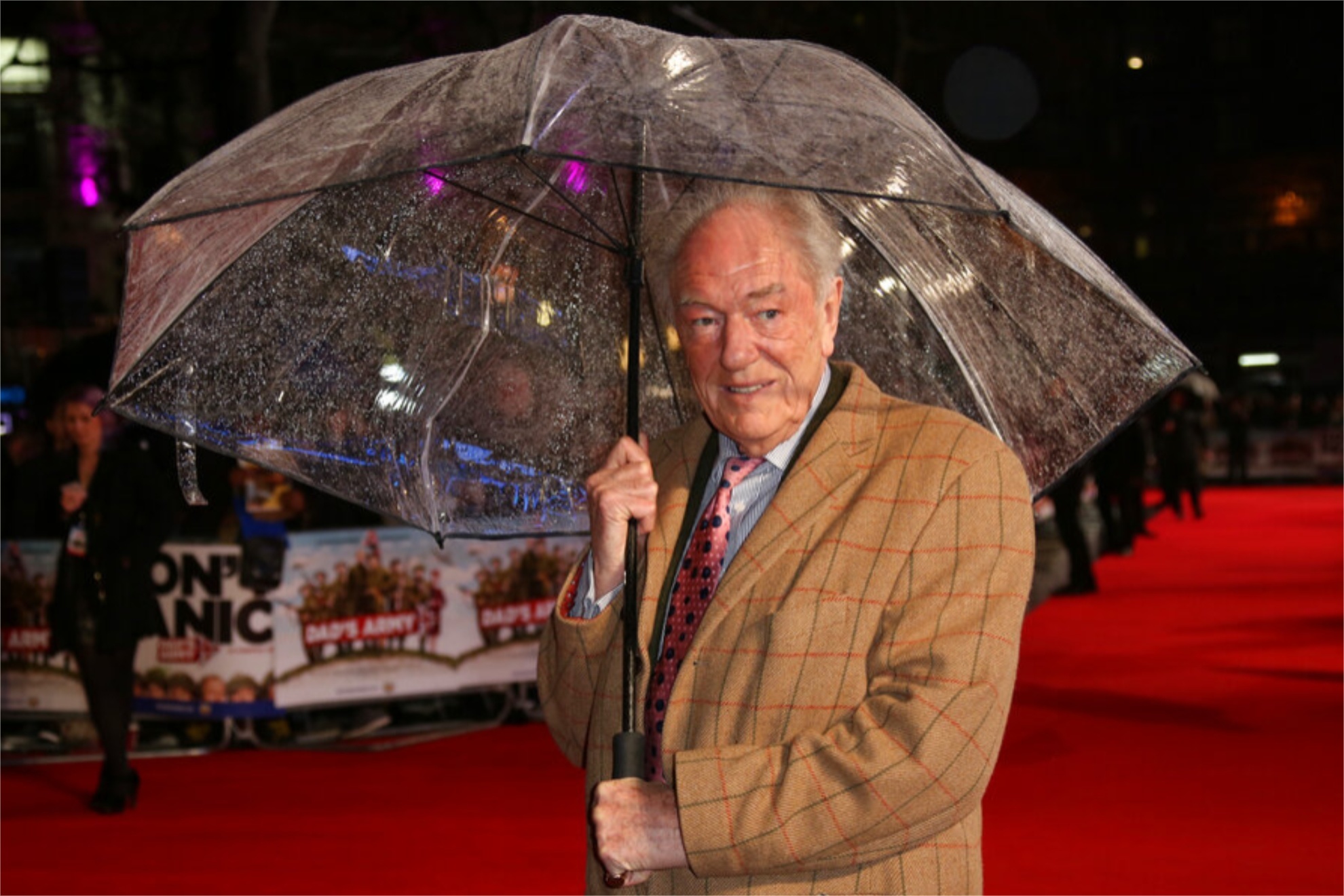 Michael Gambon, who played Dumbledore in the Harry Potter franchise, died on Wednesday