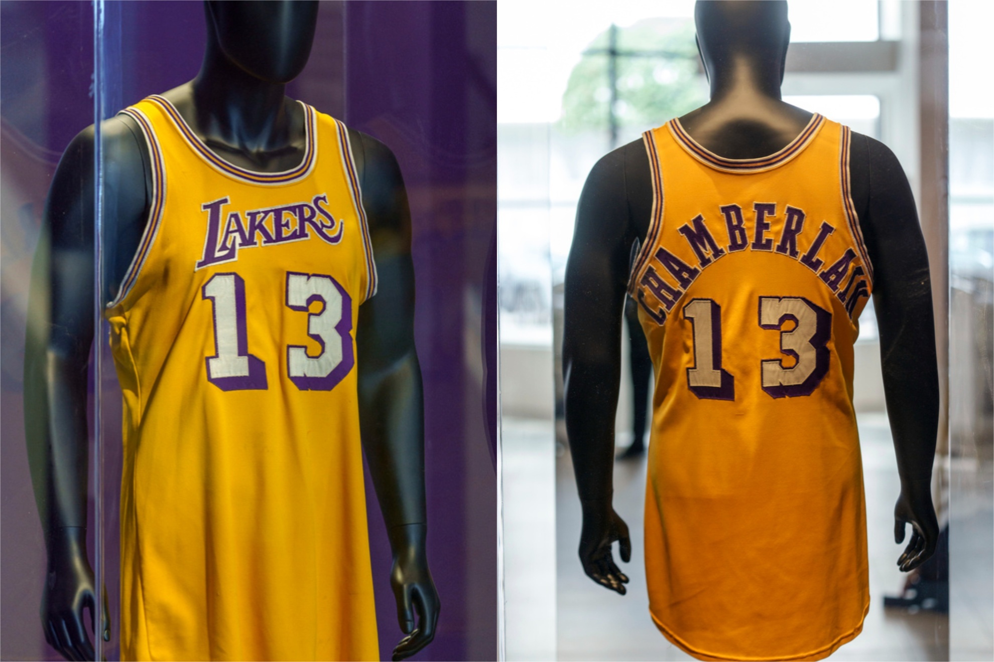 Wilt Chamberlain's game-worn jersey from 1972 set a new auction record