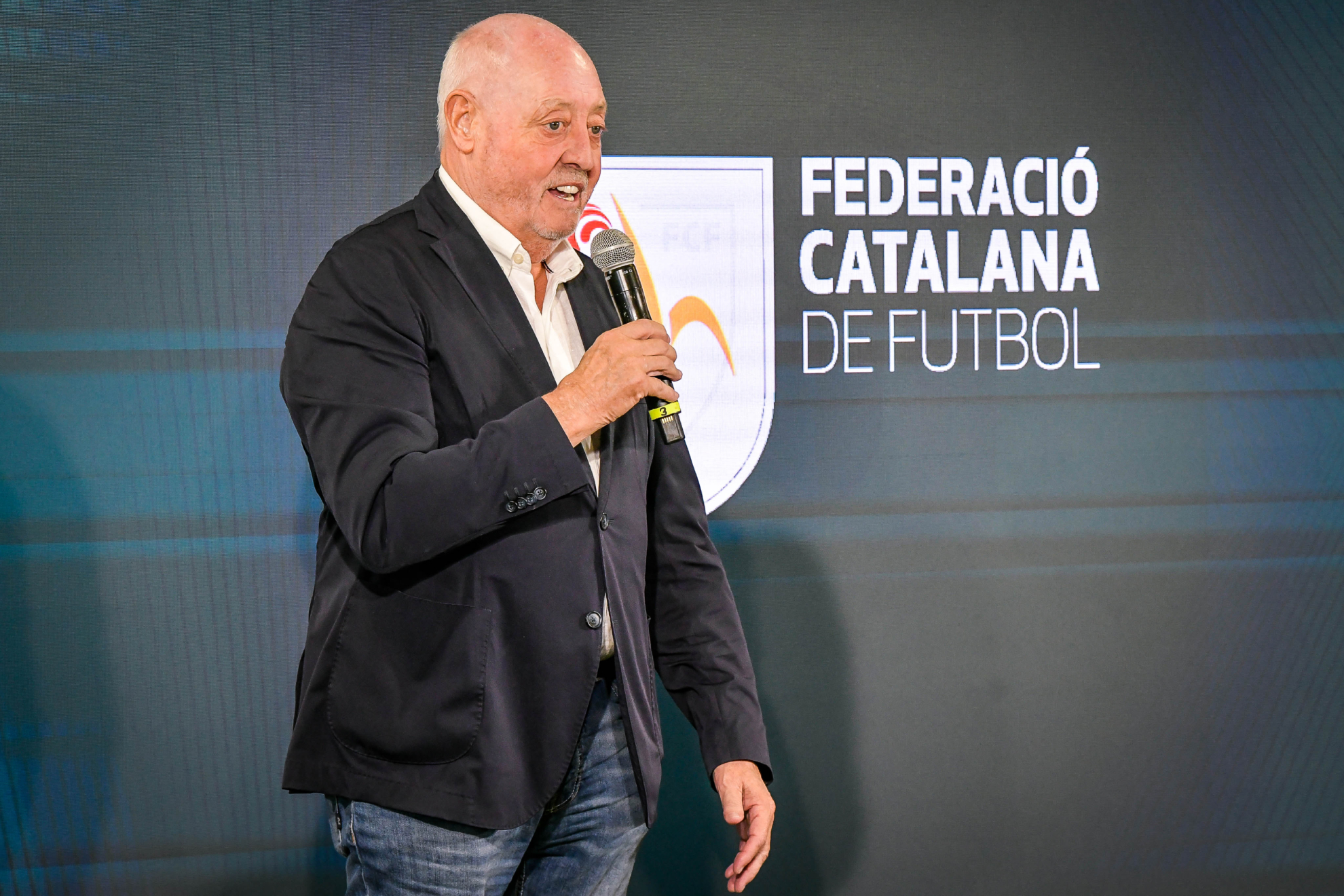 Joan Soteras, presidente de la federación catalana de fútbol