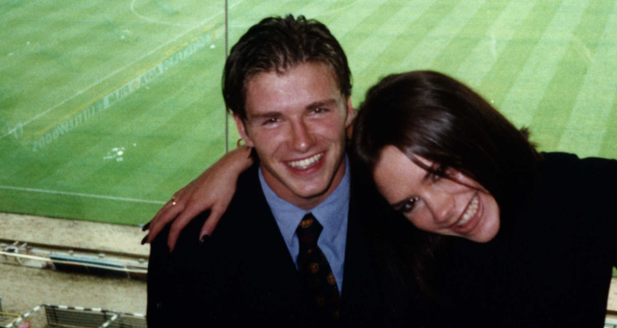 David Beckham junto a su mujer Victoria Beckham