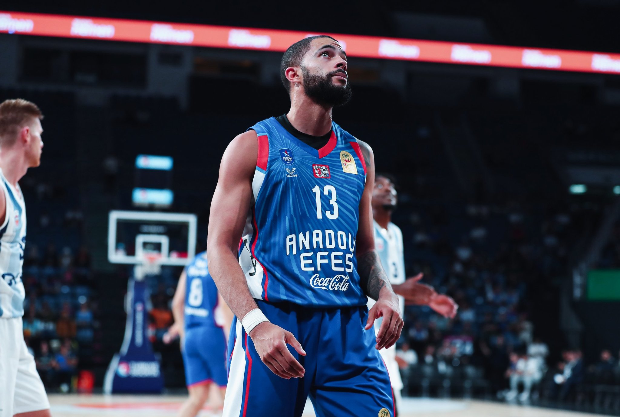 Darius Thompson, en un partido este curso.