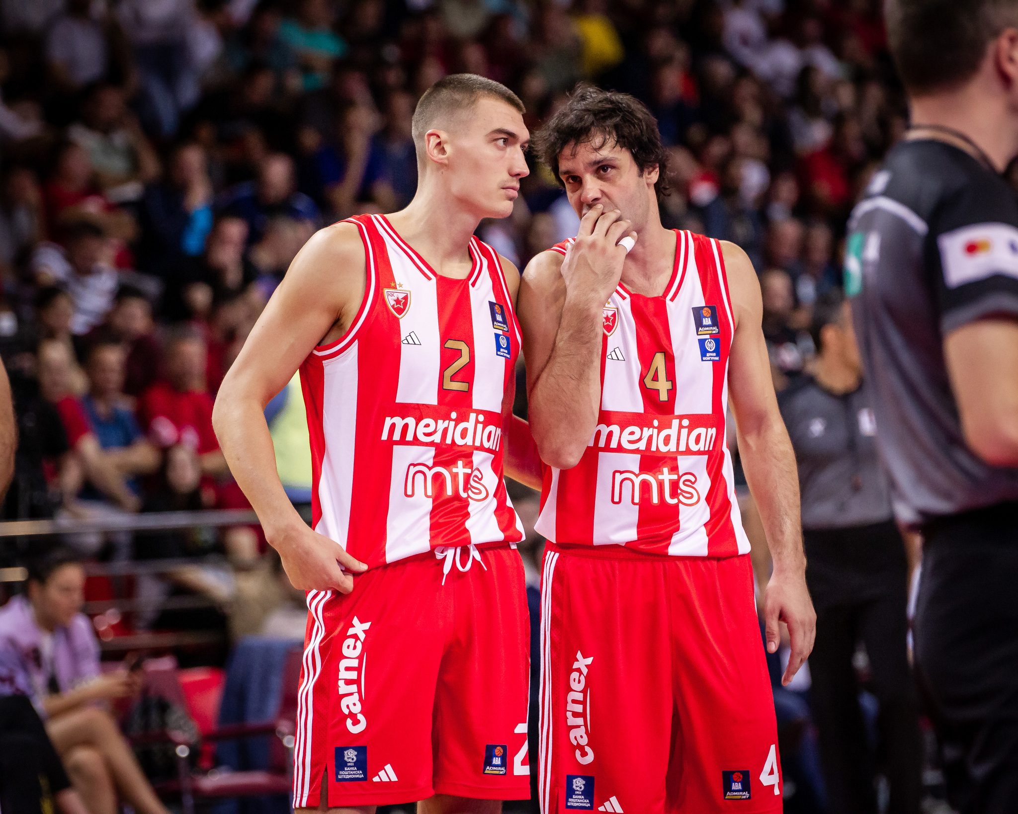 Partido de Estrella Roja con Teodosic.