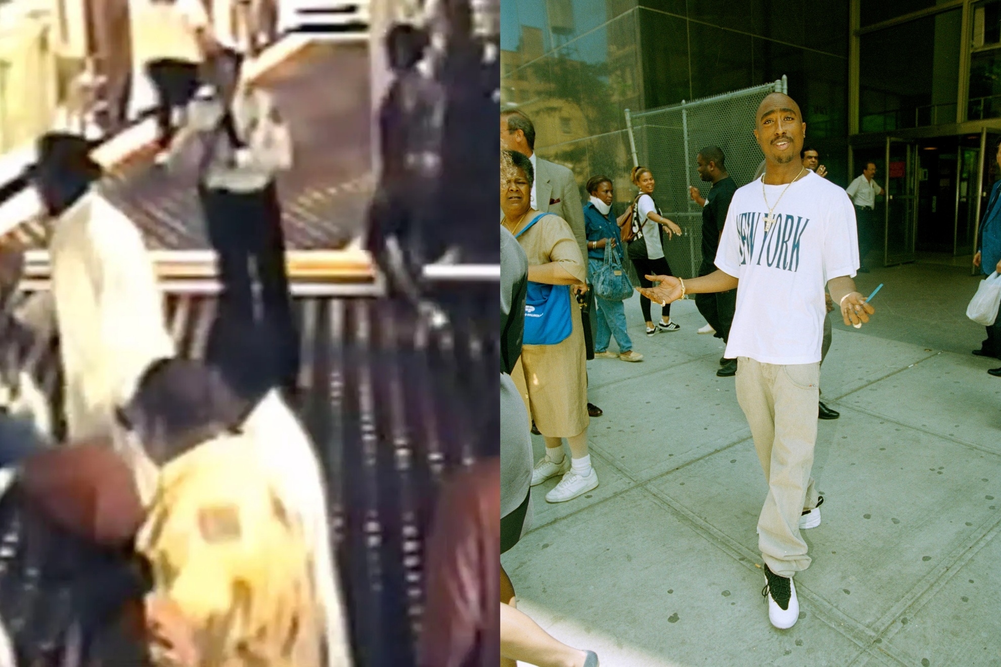 Tupac Shakur and Shuge Knight involved in Las Vegas Brawl