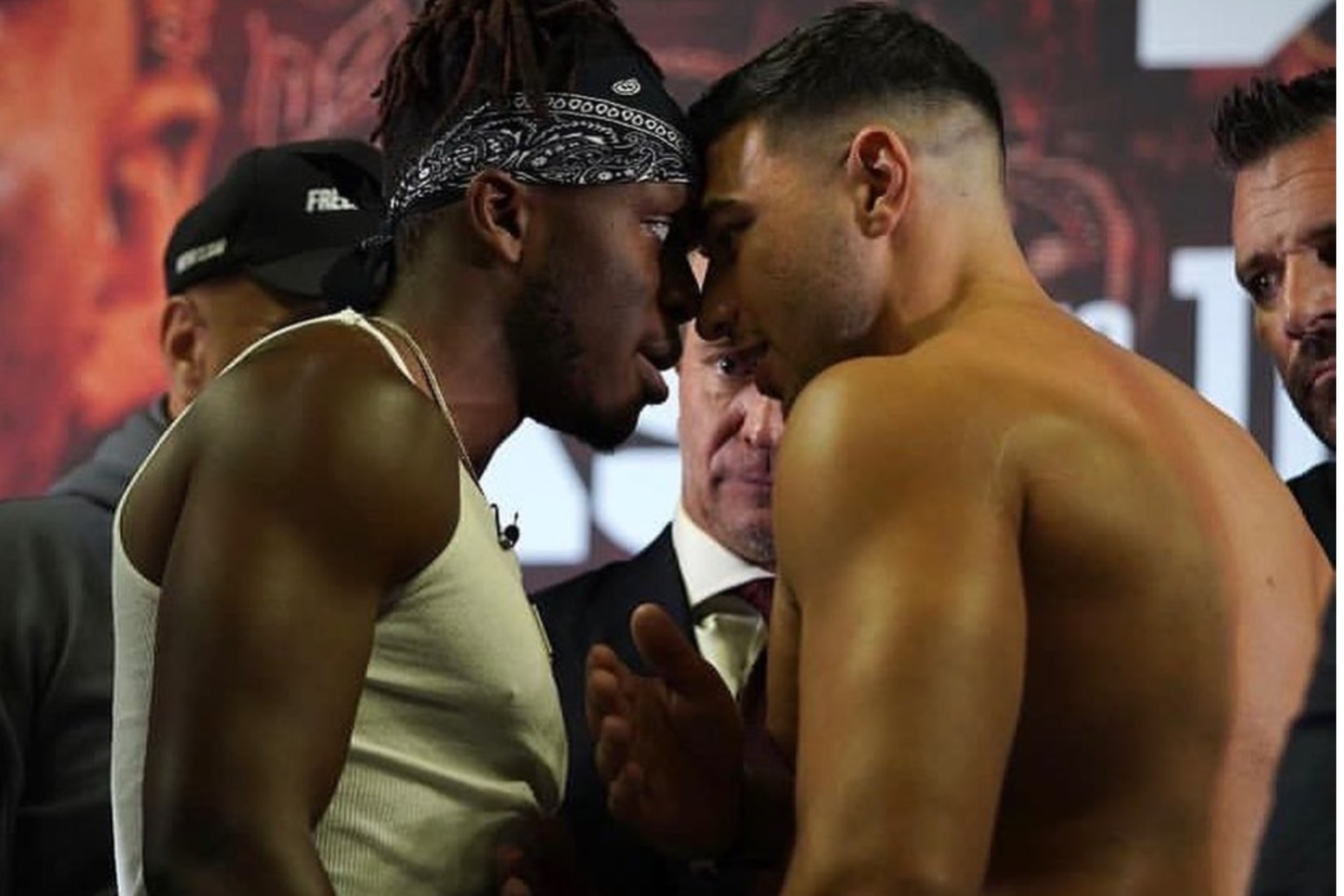 KSI trolled Tommy Fury on social media ahead of their fight