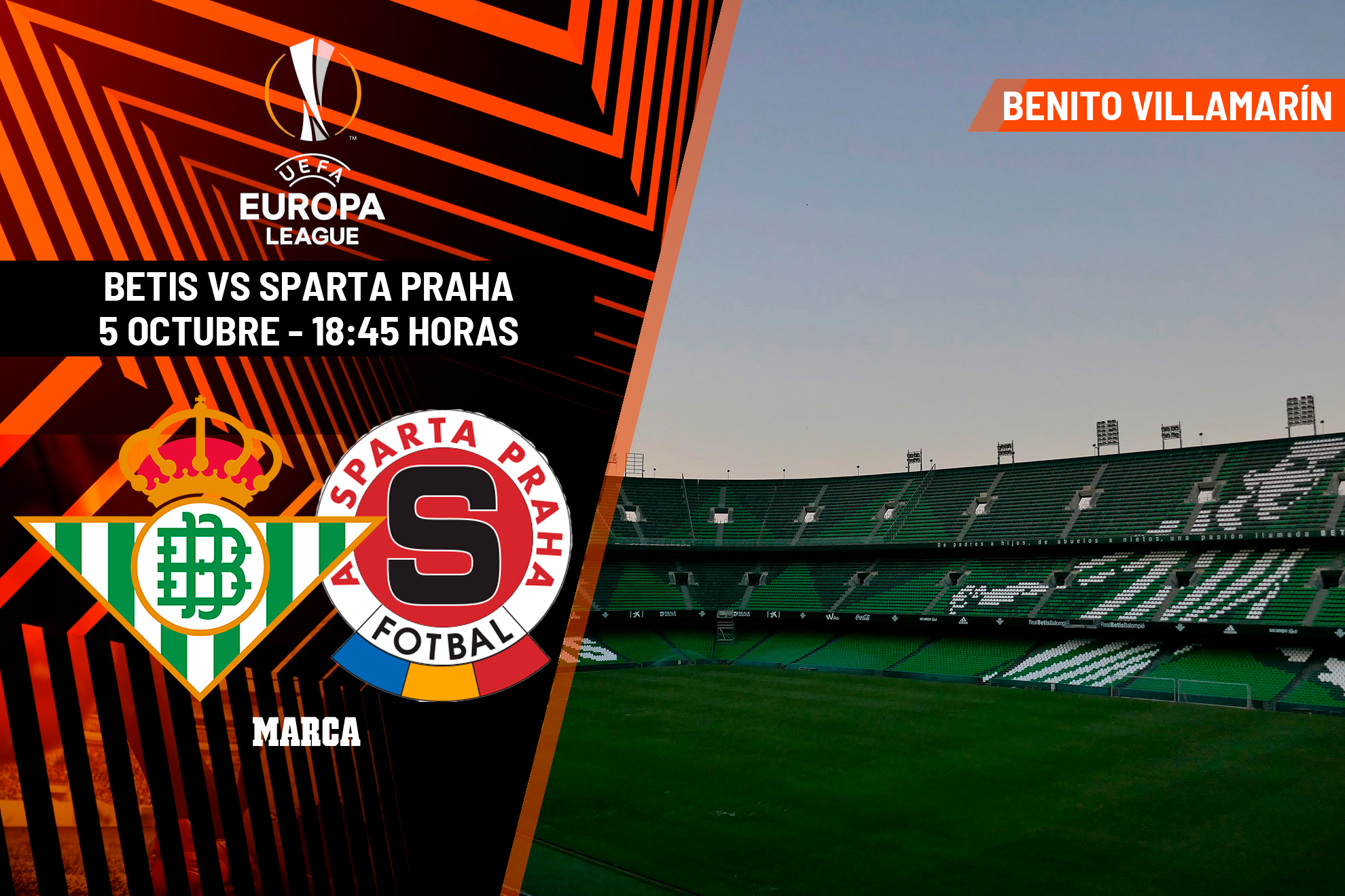 Betis - Sparta Praga: horario, canal y dónde ver en TV y online hoy la Europa League