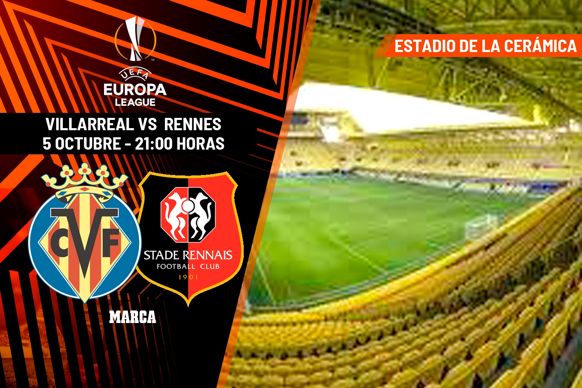 Villarreal - Rennes: a qu hora es, canal y dnde ver en TV y online hoy la Europa League