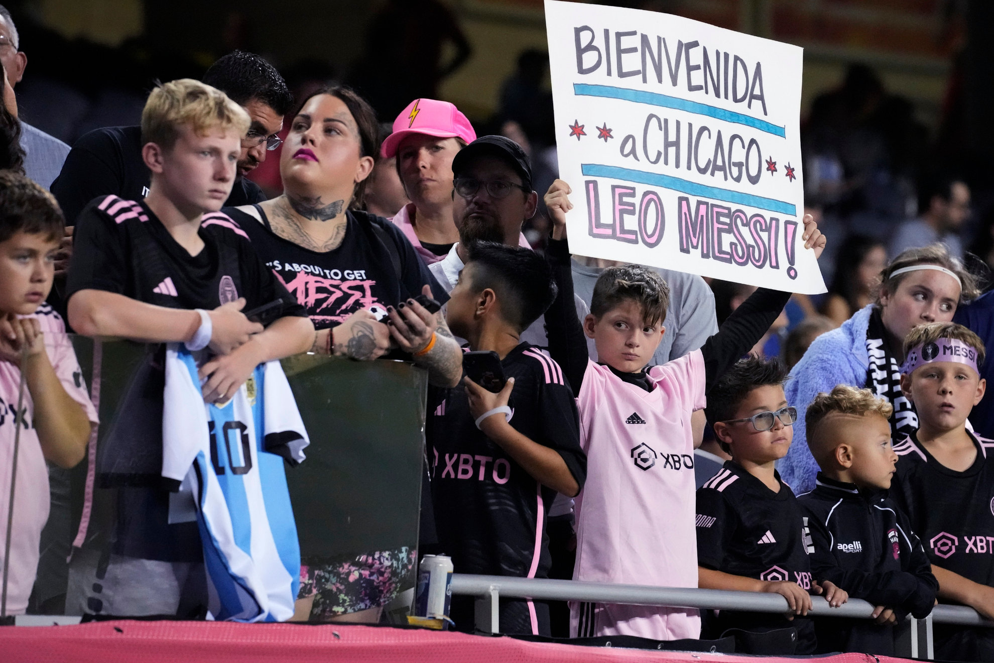 Messi fans didn't get a chance to see him against the Chicago Fire.