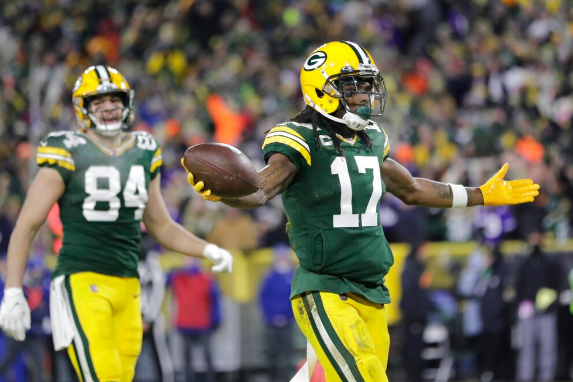 Adamas became one of the best receiver's in the NFL in his time with Green Bay