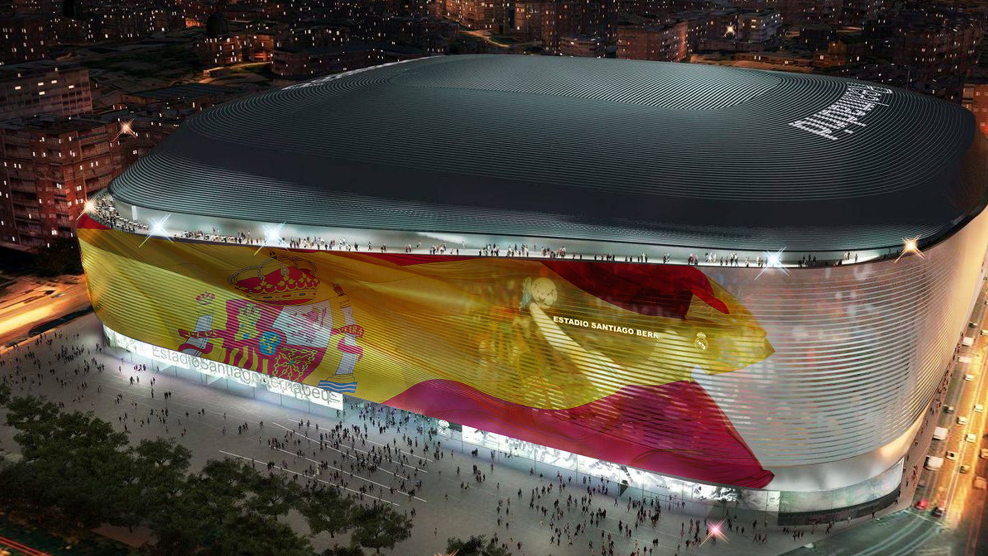 El nuevo Santiago Bernabu, posible sede de la final del Mundial de 2030