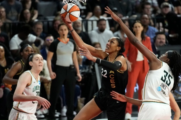 The Las Vegas Aces have won the first two games of the 2023 WNBA Finals