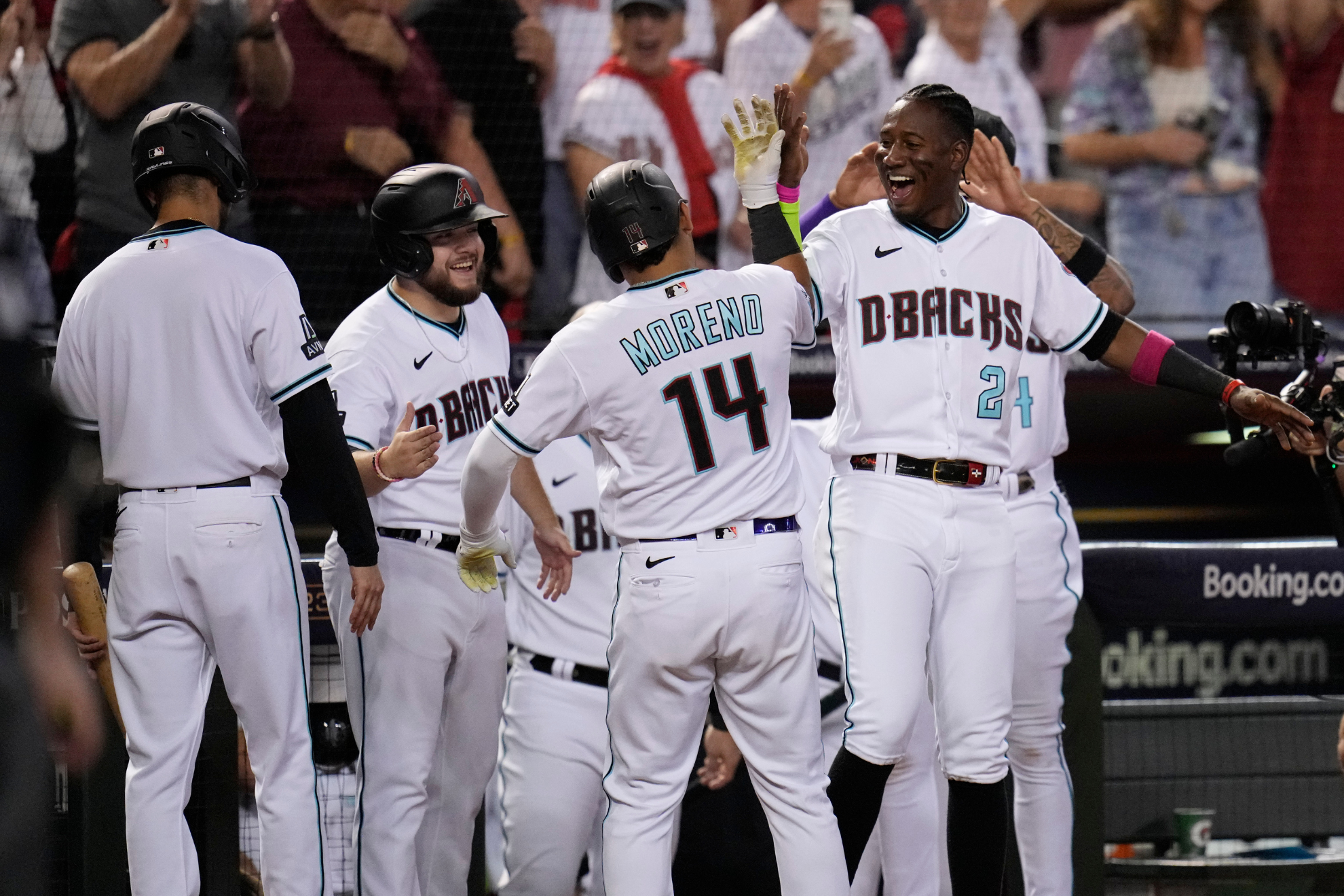 The Arizona Diamondbacks will be in the NLCS for the first time since 2007.