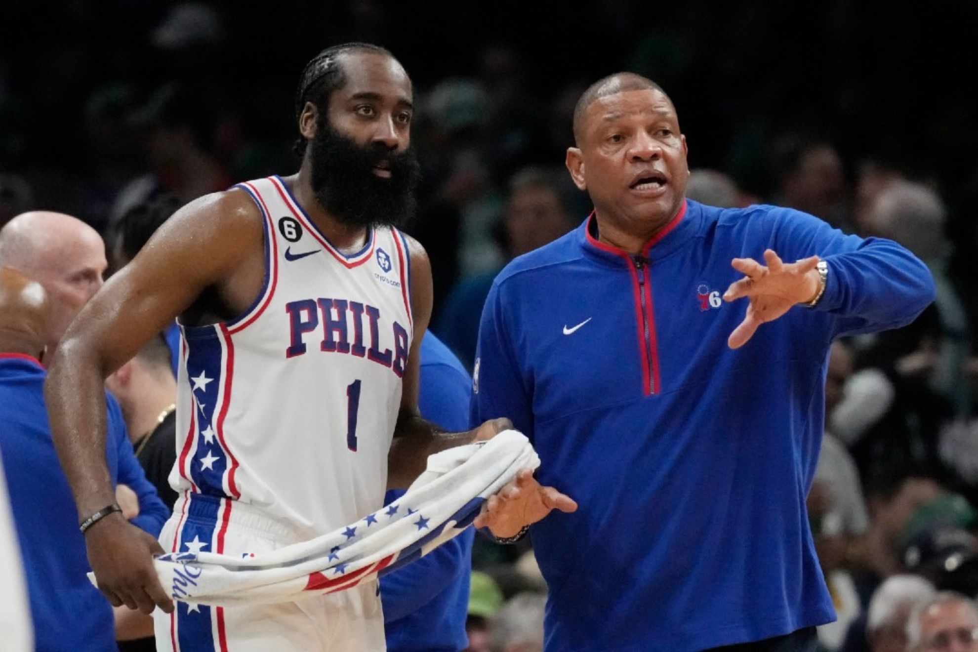 Doc Rivers talks about his 'non-existent' relationship with James Harden