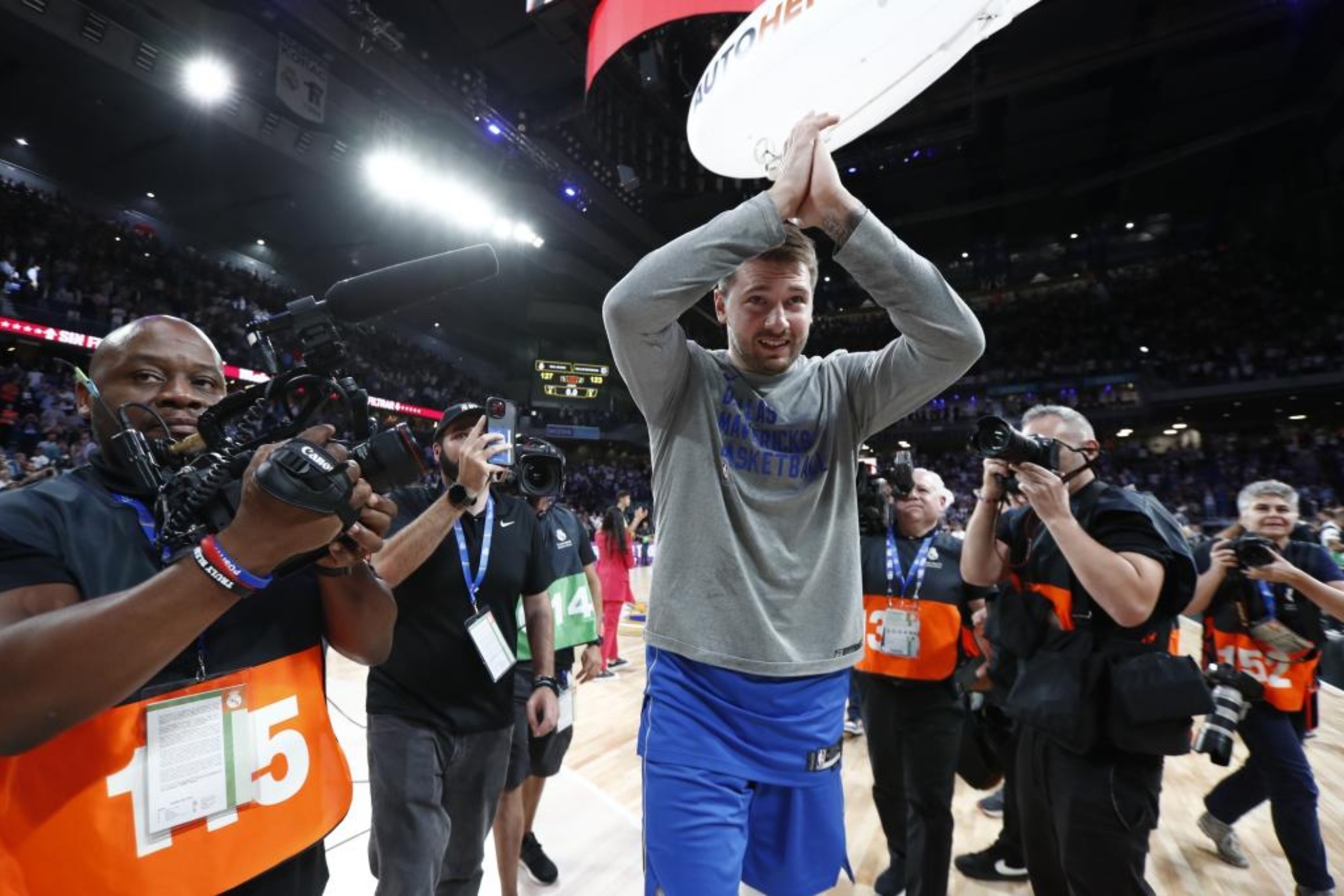 Doncic, the best in the world: One of them, but we are not in tennis...