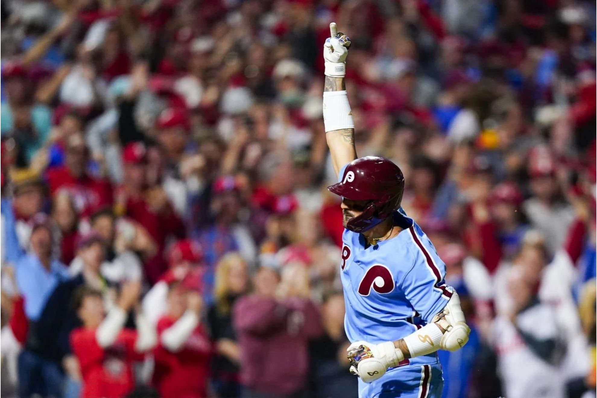 Phillies shock Braves again and clinch a second consecutive NLCS spot