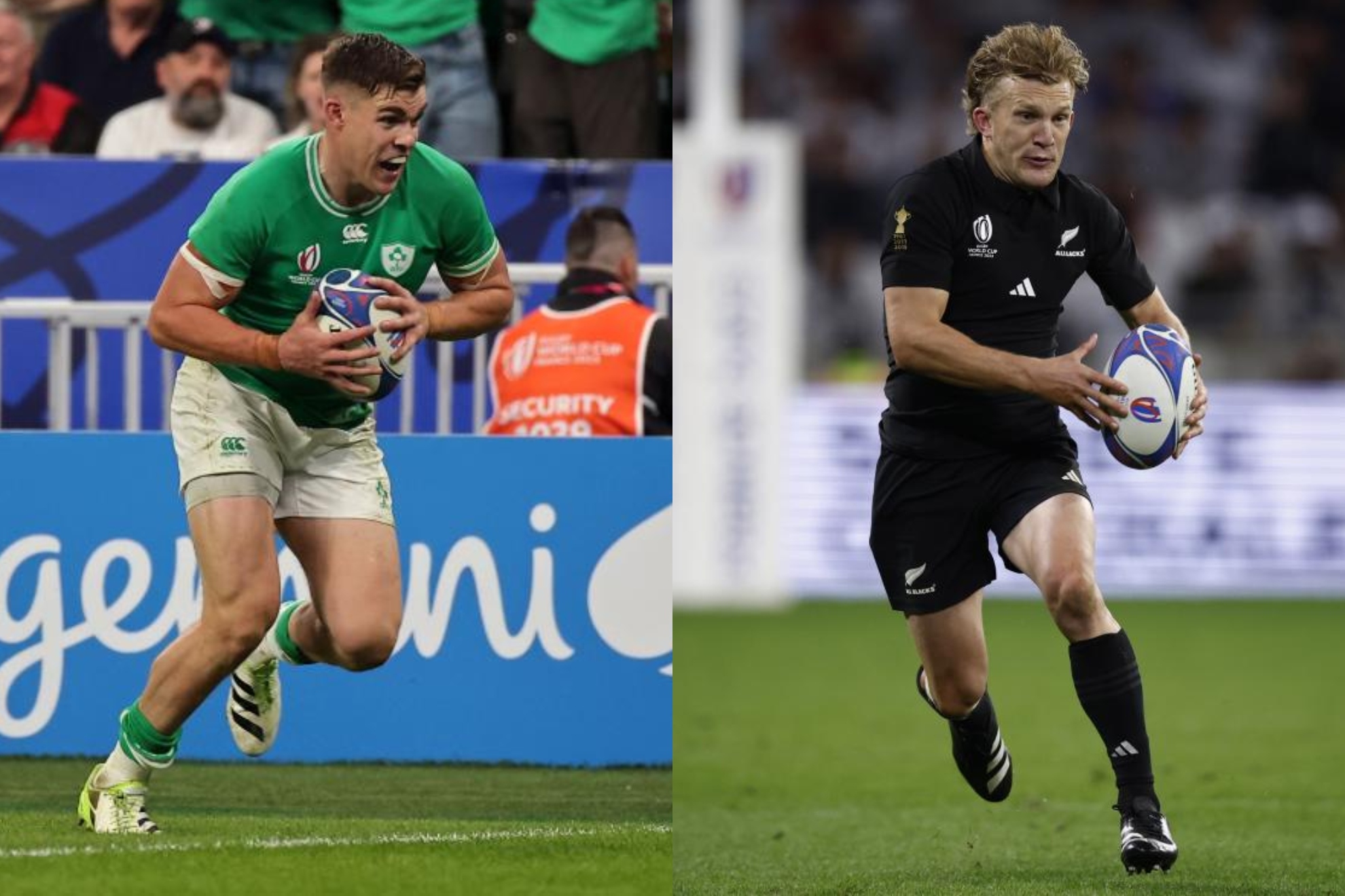 Irlanda - Nueva Zelanda. Resumen y resultado de los cuartos de final del Mundial de Francia