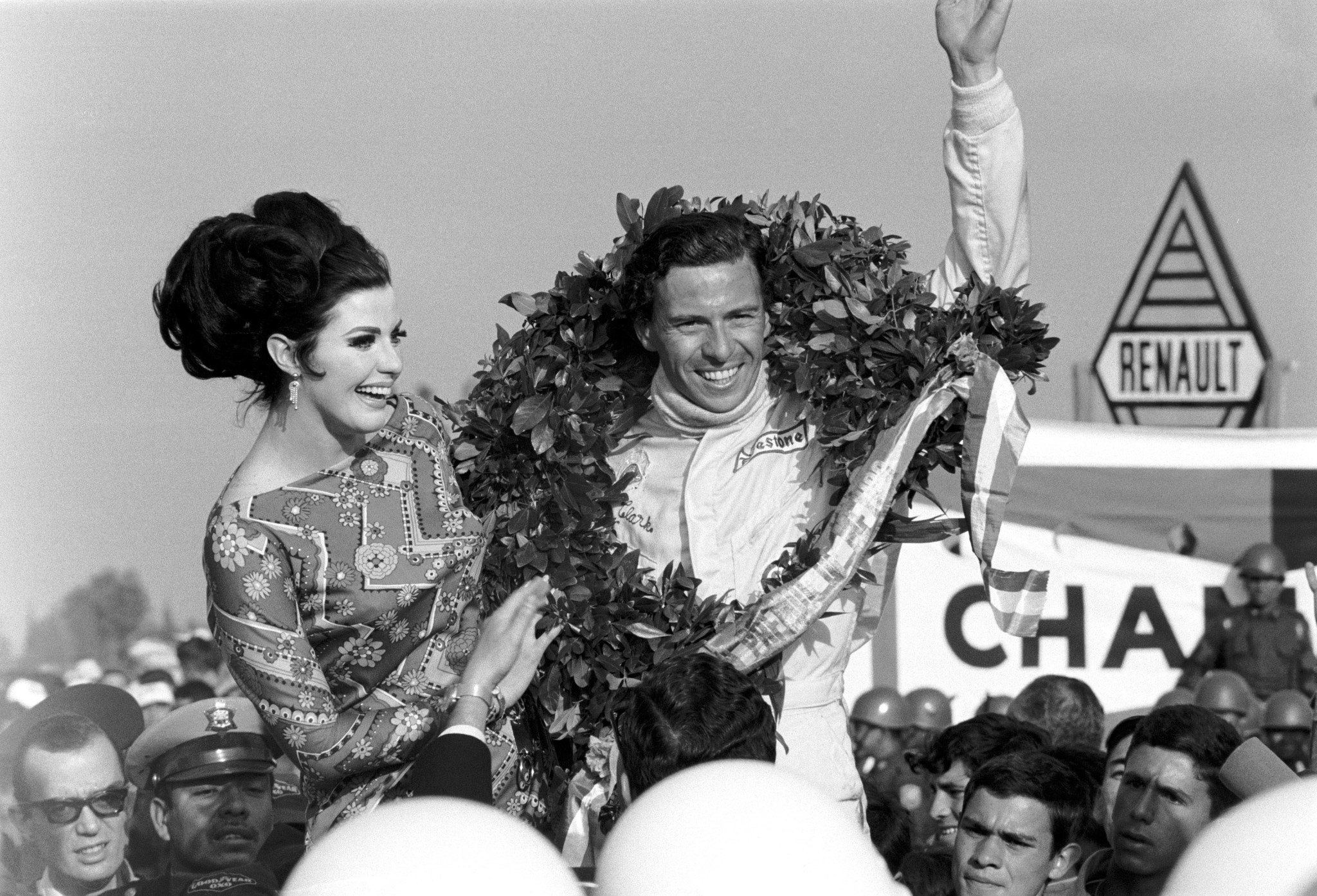 Jim Clark en el GP de Mexico 1967