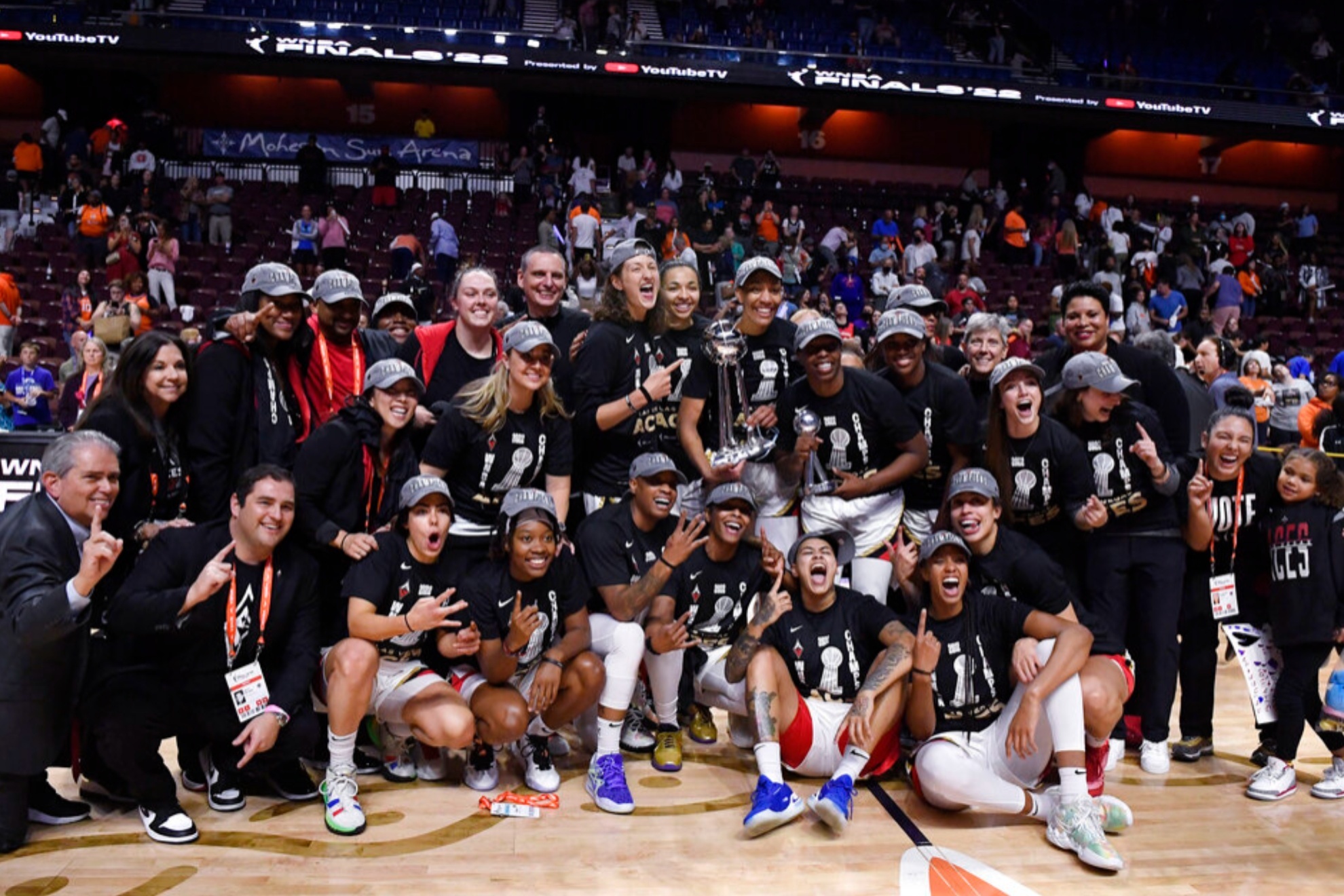 The Las Vegas Aces won their first WNBA Championship in 2022