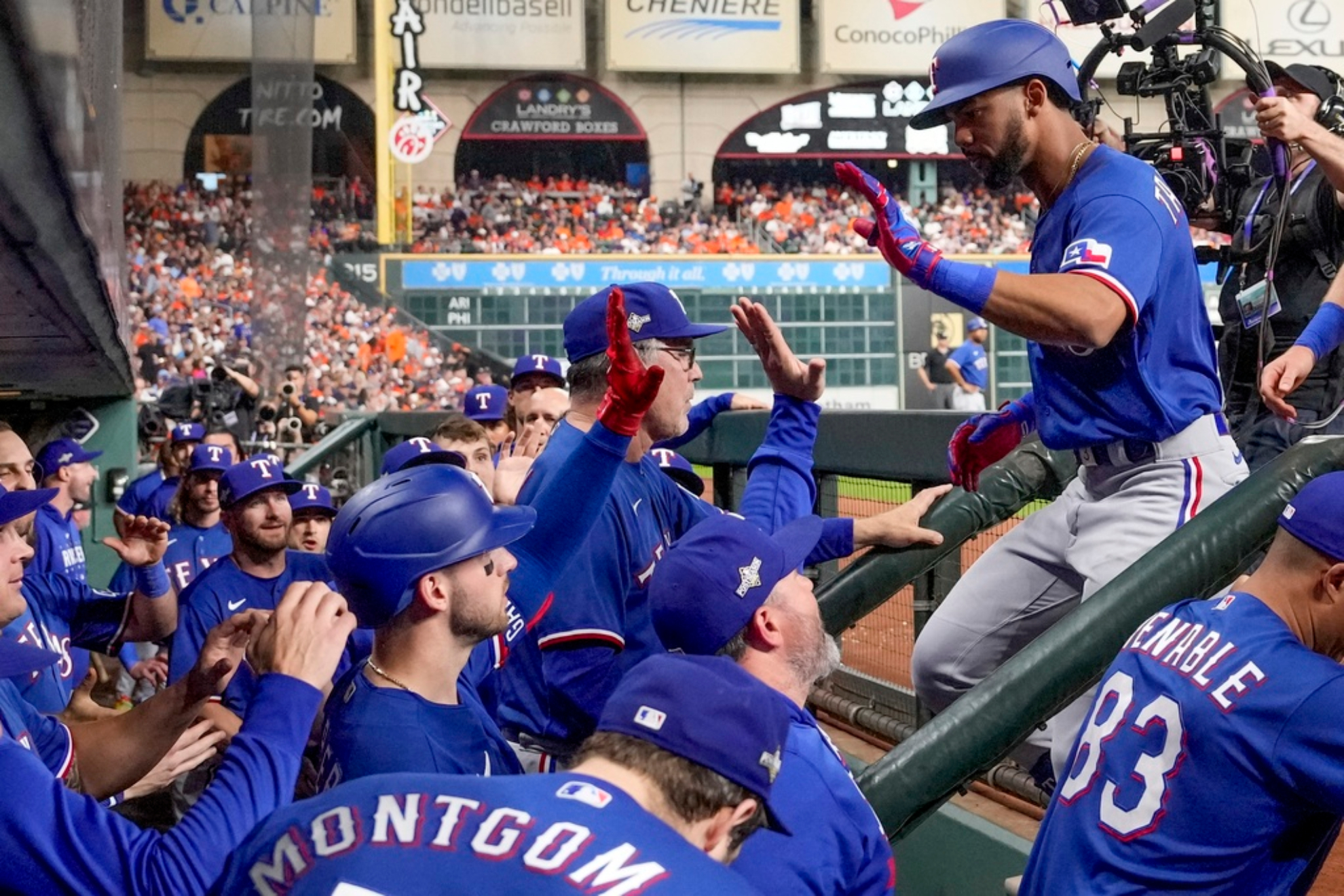 Texas Rangers deliver shutout performance in ALCS opener against Houston Astros