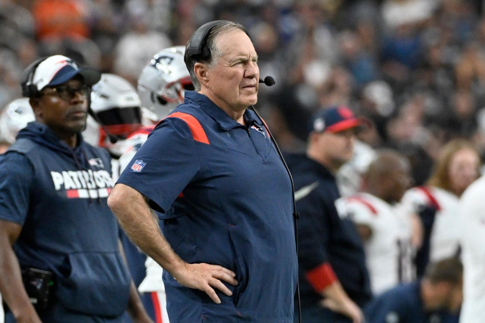 Belichick is having a nightmare season with the Patriots