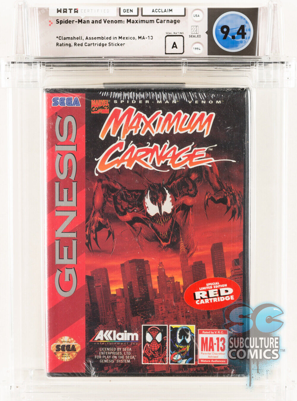 Spider-Man/Venom: Maximum Carnage (Sega Genesis)