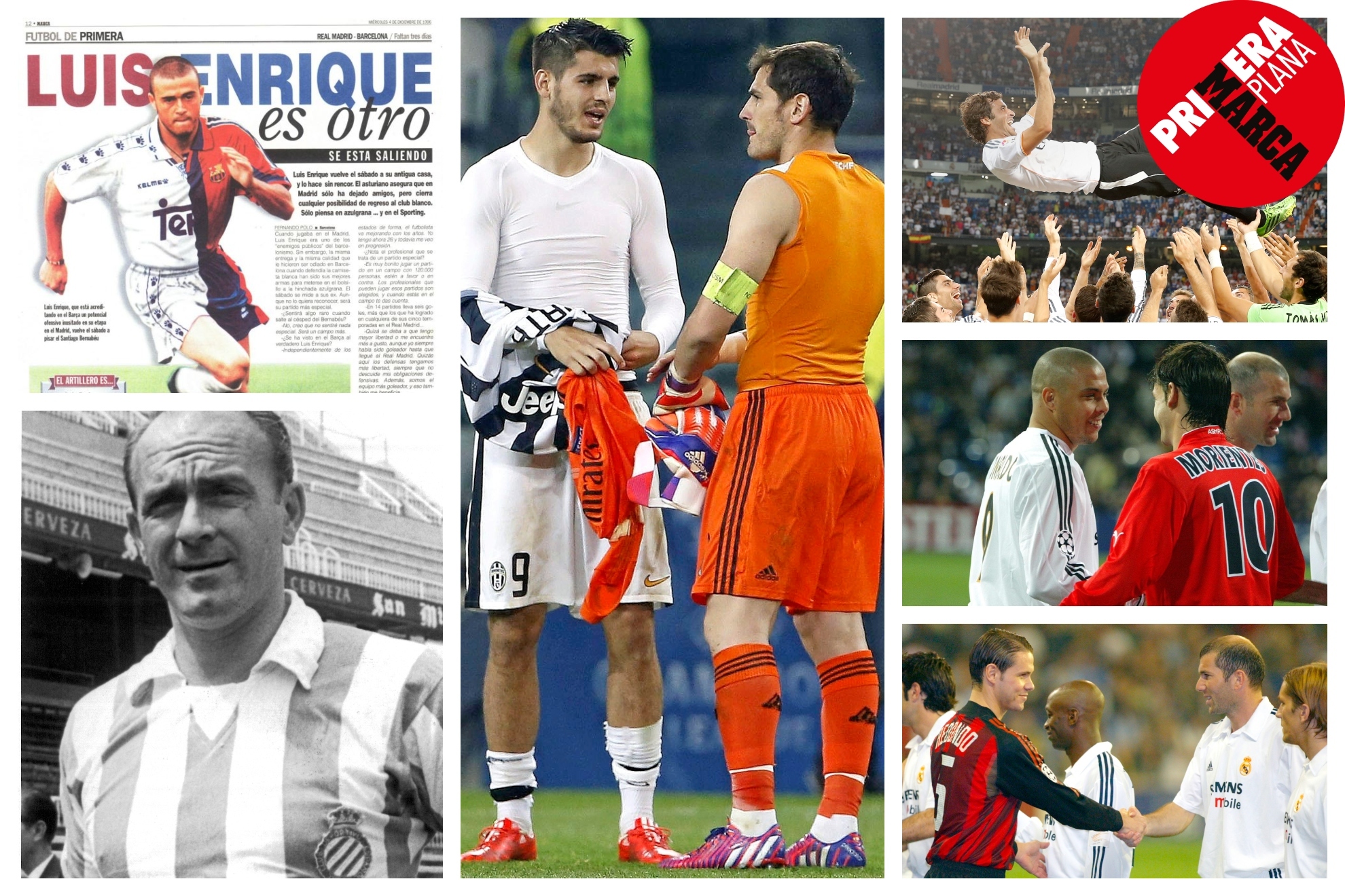 Sergio Ramos y otros reencuentros del Real Madrid con sus símbolos: peleas, manteos, piques, goles... y Negreira